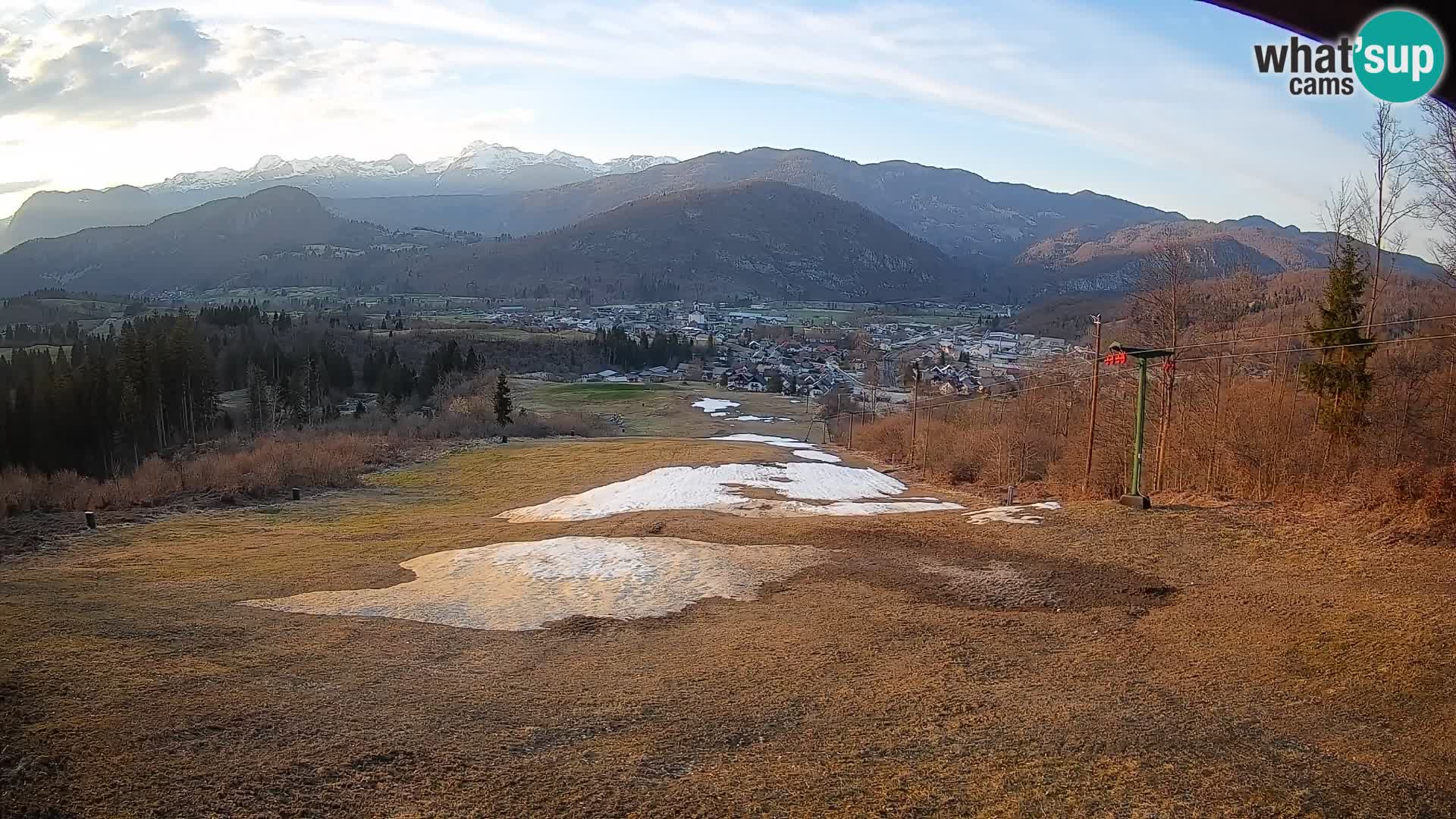 Webcam Bohinjska Bistrica – Vue en direct depuis la station de ski Kozji Hrbet