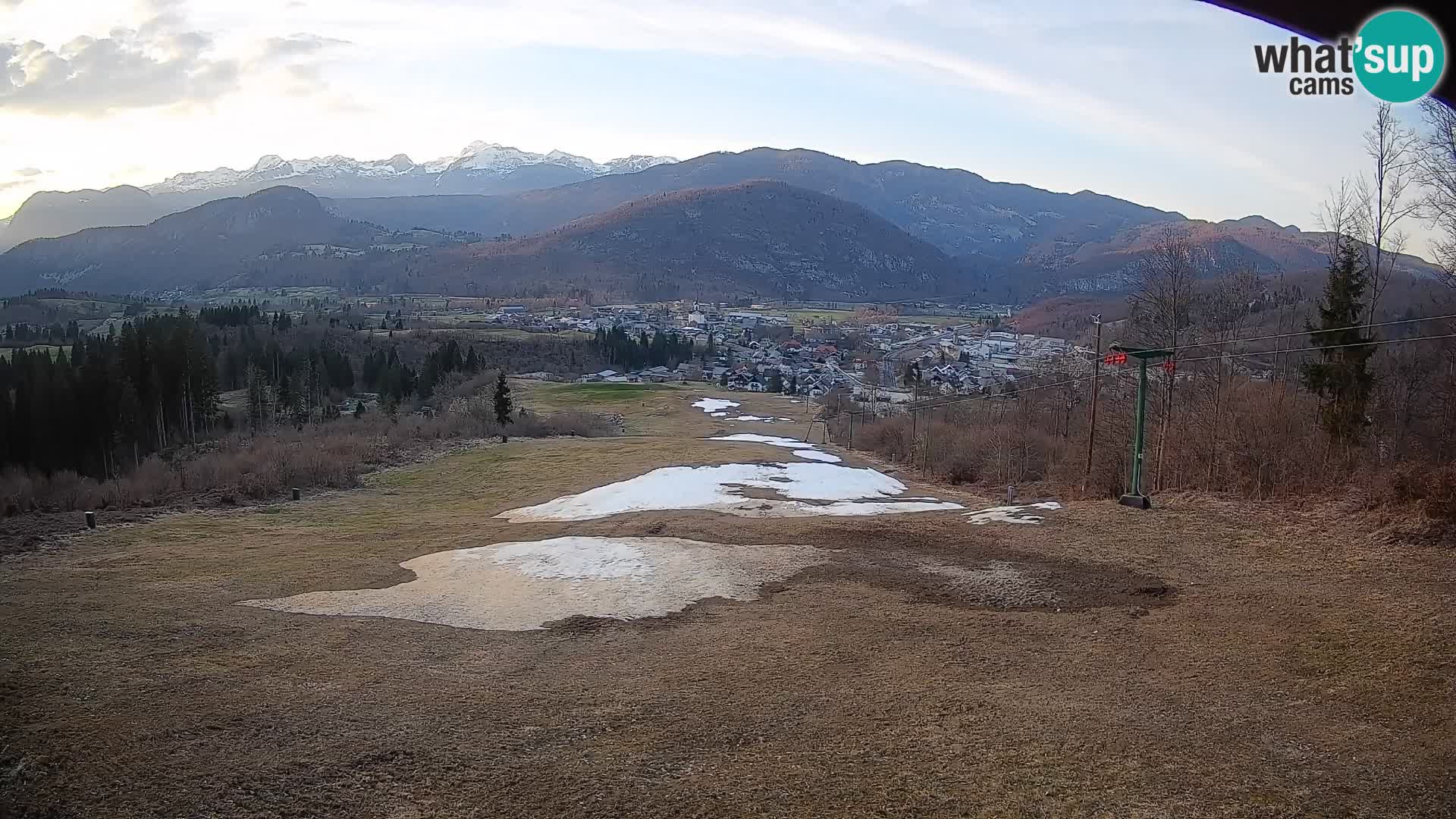Cámara en vivo Bohinjska Bistrica – Vista en directo desde la estación de esquí Kozji Hrbet