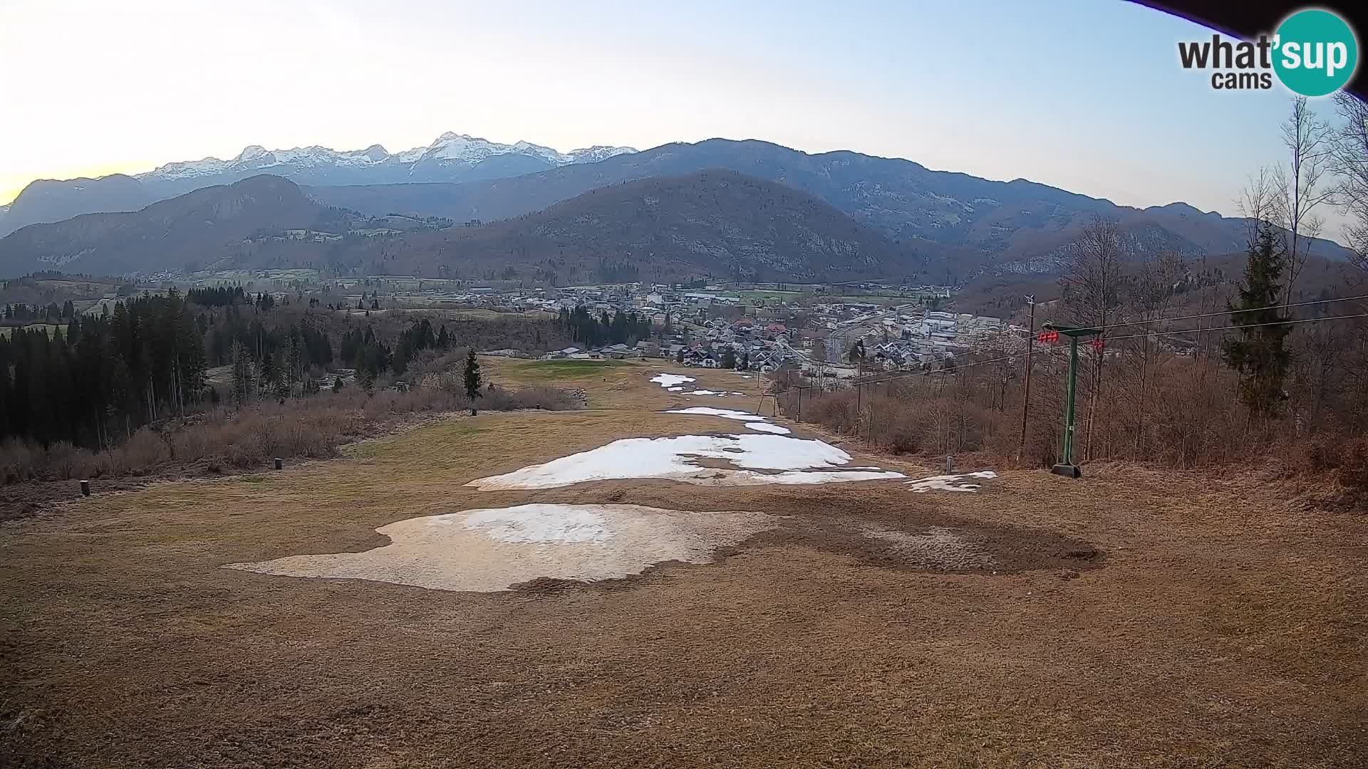 Cámara en vivo Bohinjska Bistrica – Vista en directo desde la estación de esquí Kozji Hrbet