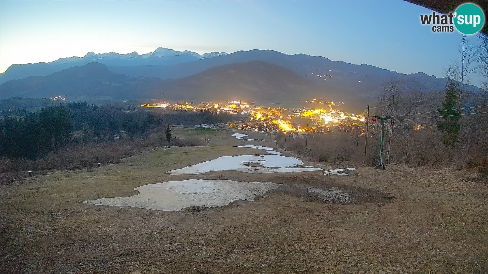 Webcam Bohinjska Bistrica – Vista live dalla stazione sciistica Kozji Hrbet