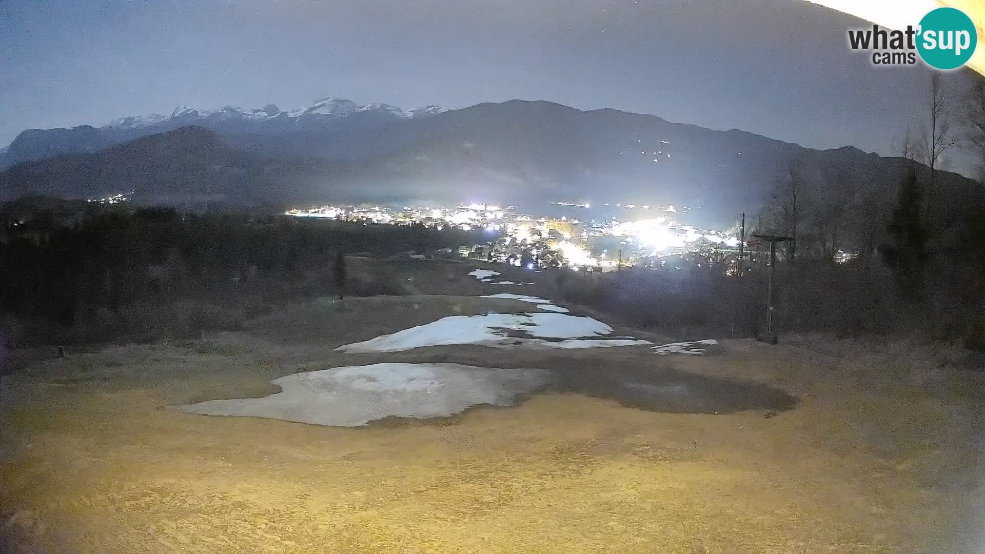 Webcam Bohinjska Bistrica – Vue en direct depuis la station de ski Kozji Hrbet
