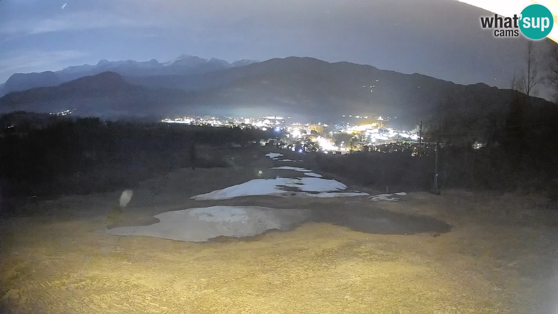Kamera uživo Bohinjska Bistrica – Pogled u stvarnom vremenu sa skijališta Kozji Hrbet