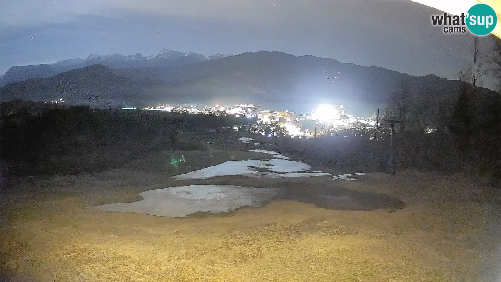 Spletna kamera Bohinjska Bistrica – Pogled v živo s smučišča Kozji Hrbet