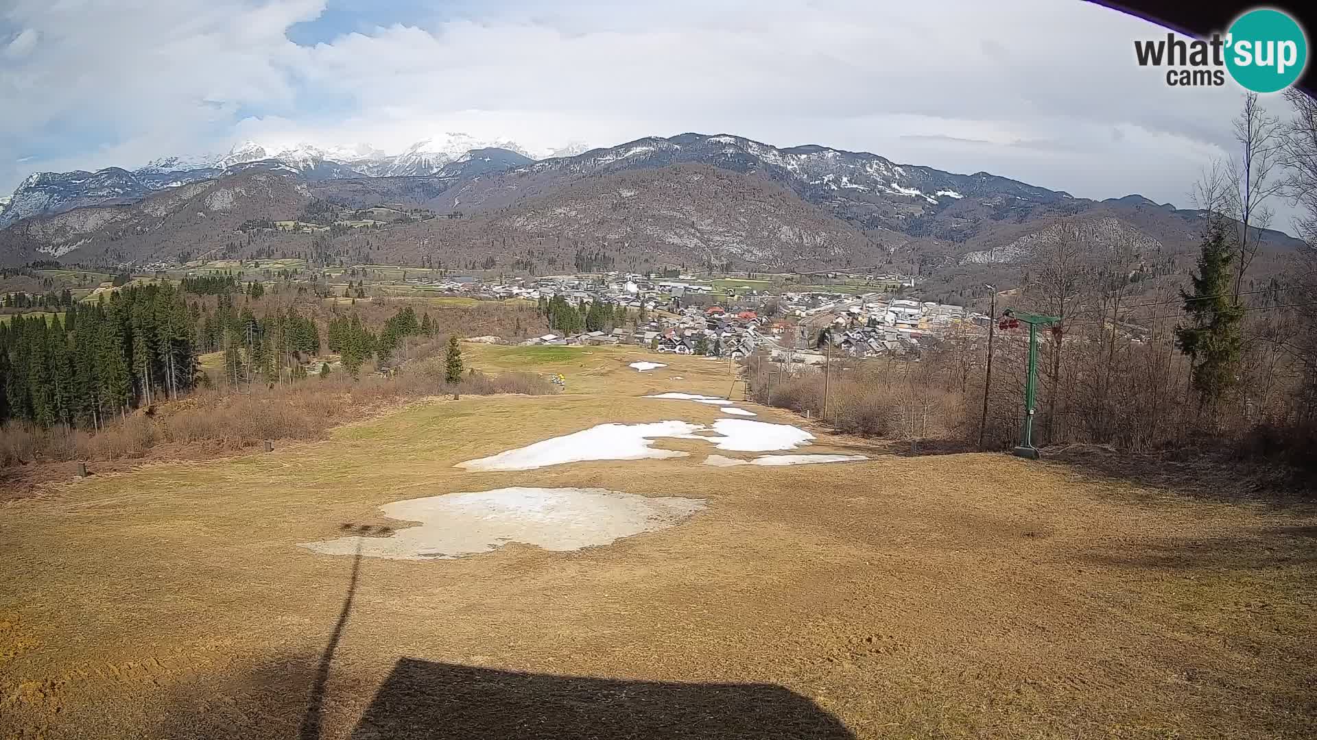 Webcam Bohinjska Bistrica – Live View from Kozji Hrbet Ski Station