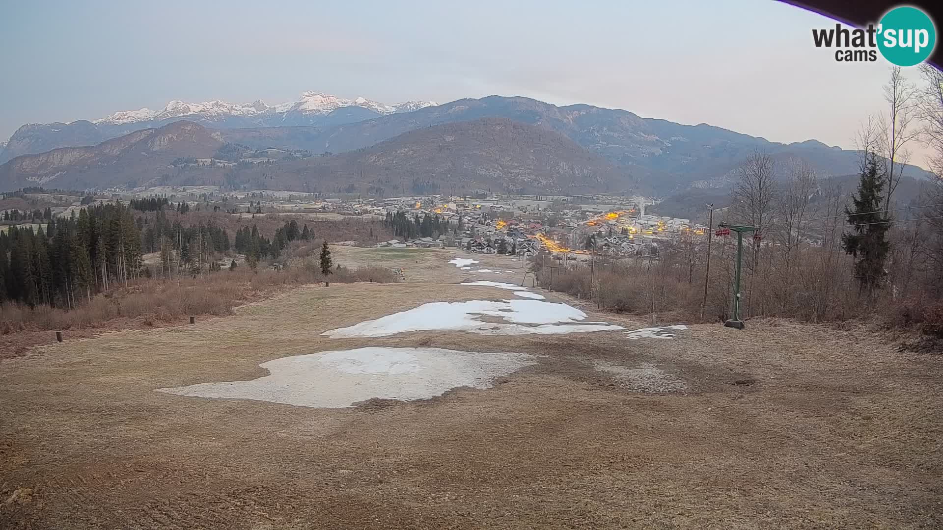Webcam Bohinjska Bistrica – Vue en direct depuis la station de ski Kozji Hrbet