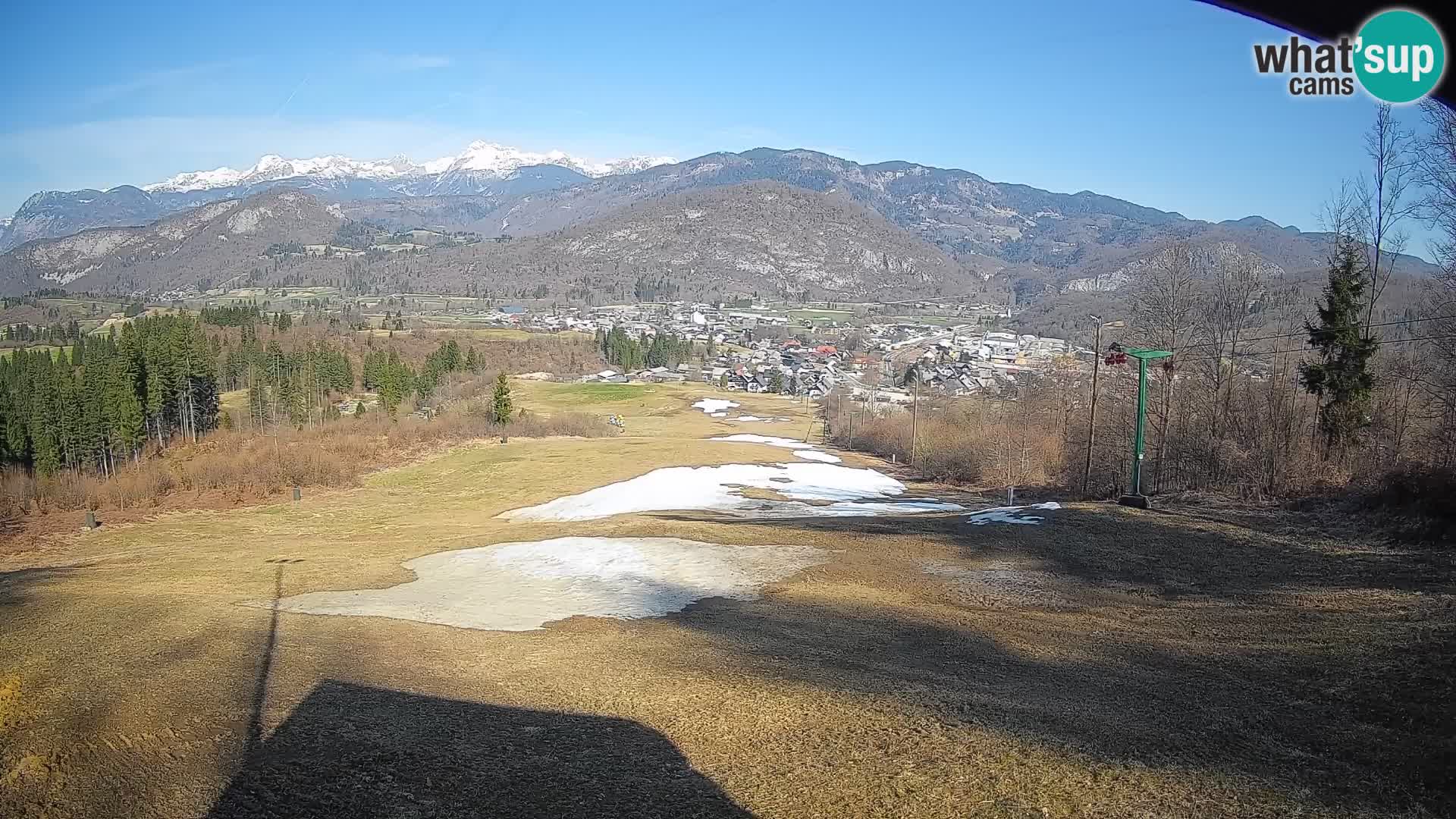 Webcam Bohinjska Bistrica – Vista live dalla stazione sciistica Kozji Hrbet