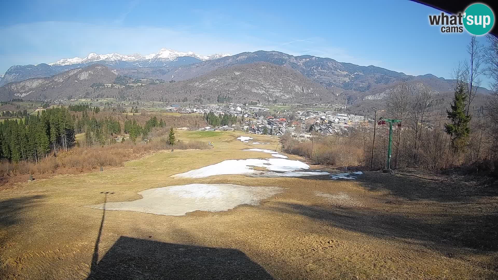 Cámara en vivo Bohinjska Bistrica – Vista en directo desde la estación de esquí Kozji Hrbet