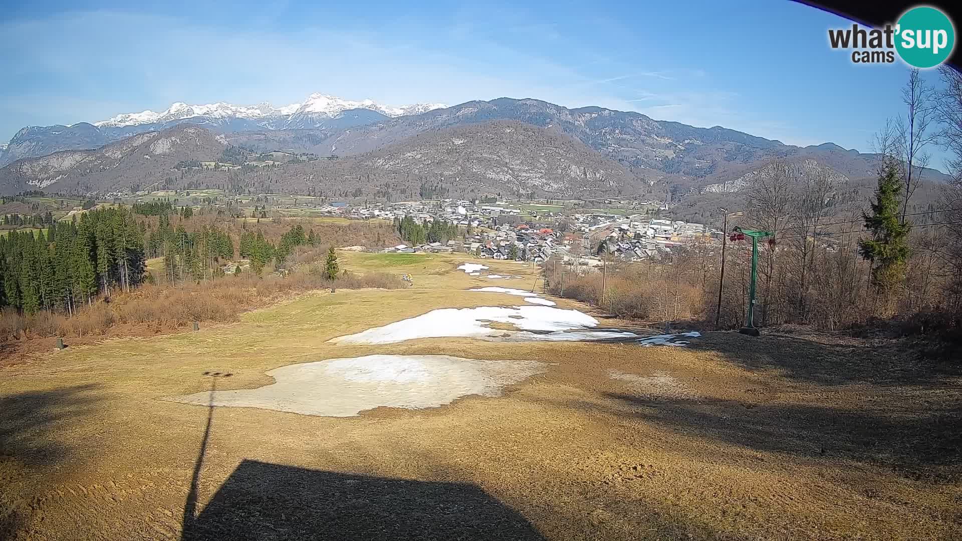 Webcam Bohinjska Bistrica – Vista live dalla stazione sciistica Kozji Hrbet