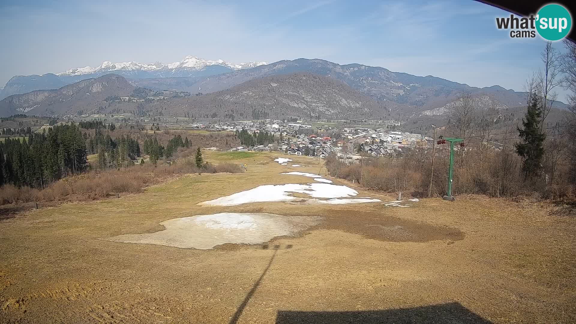 Webcam Bohinjska Bistrica – Vista live dalla stazione sciistica Kozji Hrbet