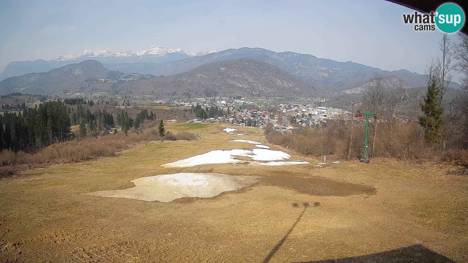 Livekamera Bohinjska Bistrica – Liveblick von der Skistation Kozji Hrbet