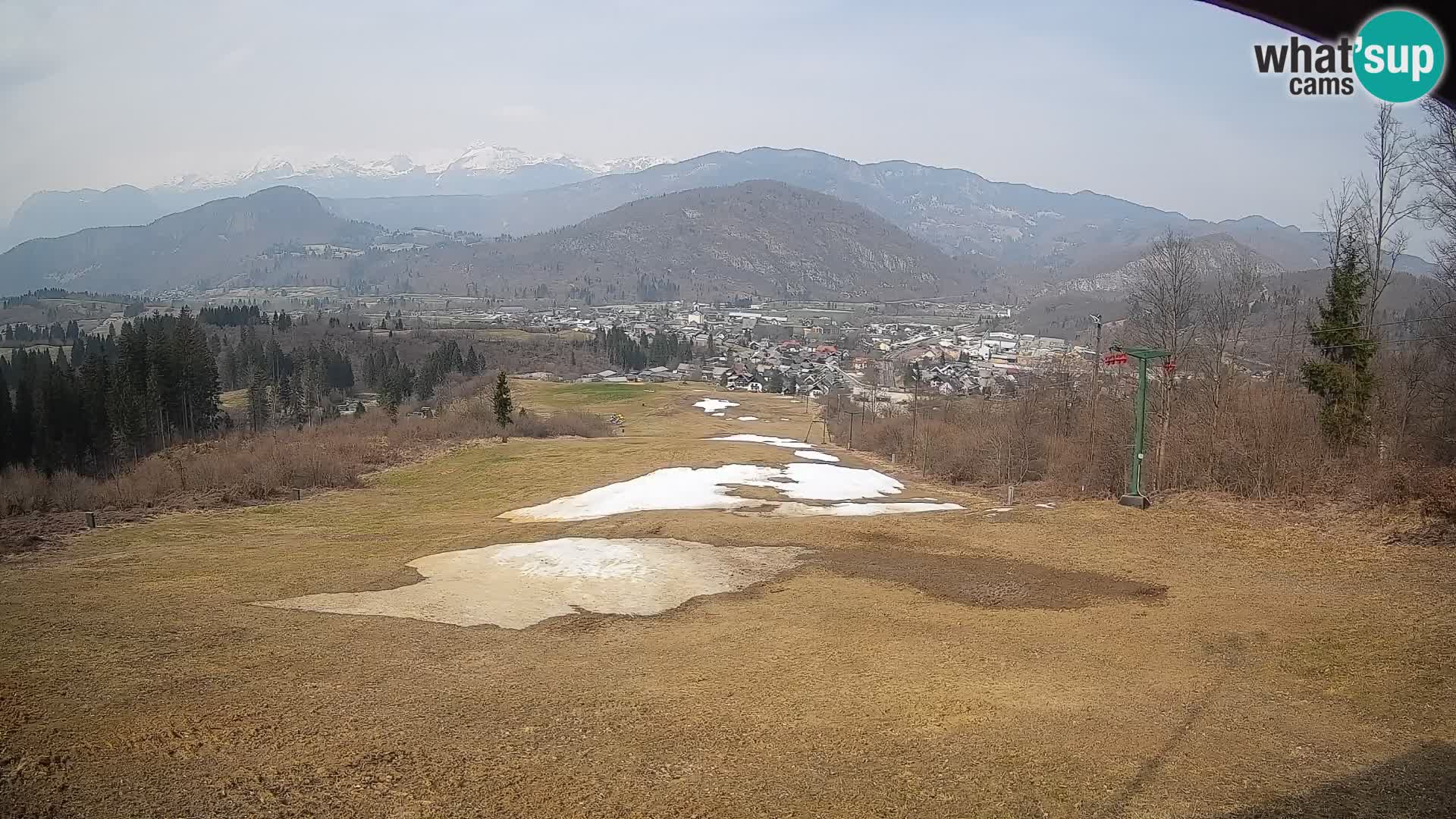 Webcam Bohinjska Bistrica – Vista live dalla stazione sciistica Kozji Hrbet