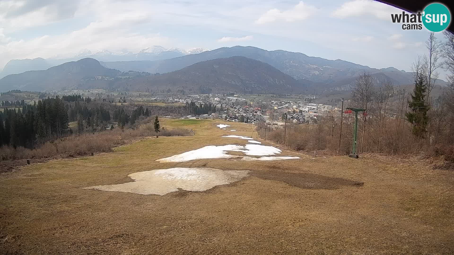 Cámara en vivo Bohinjska Bistrica – Vista en directo desde la estación de esquí Kozji Hrbet