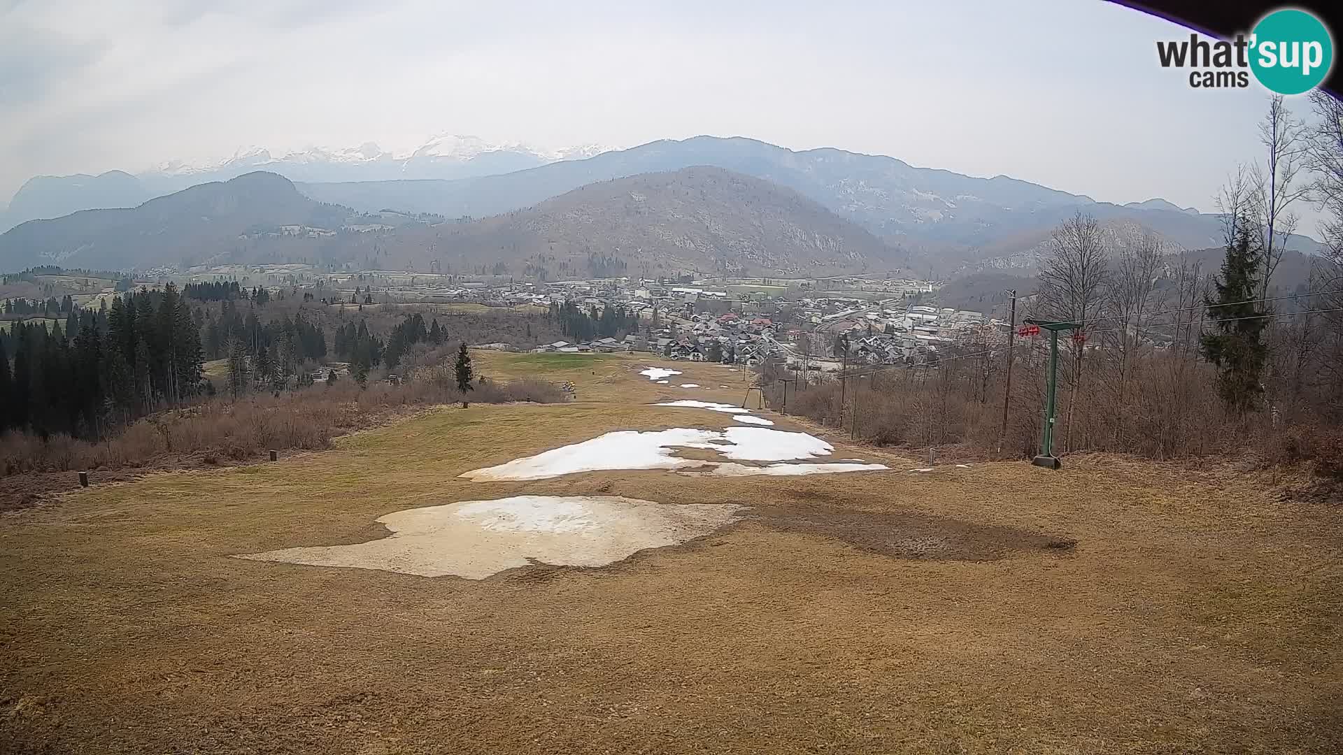 Webcam Bohinjska Bistrica – Vista live dalla stazione sciistica Kozji Hrbet