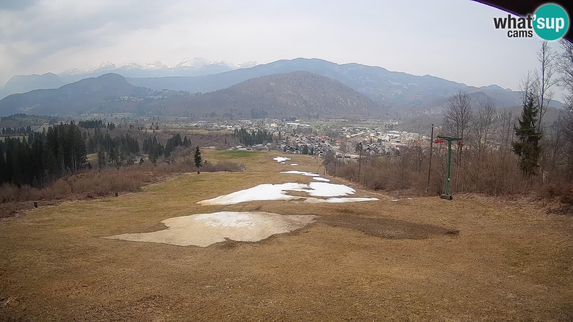 Cámara en vivo Bohinjska Bistrica – Vista en directo desde la estación de esquí Kozji Hrbet