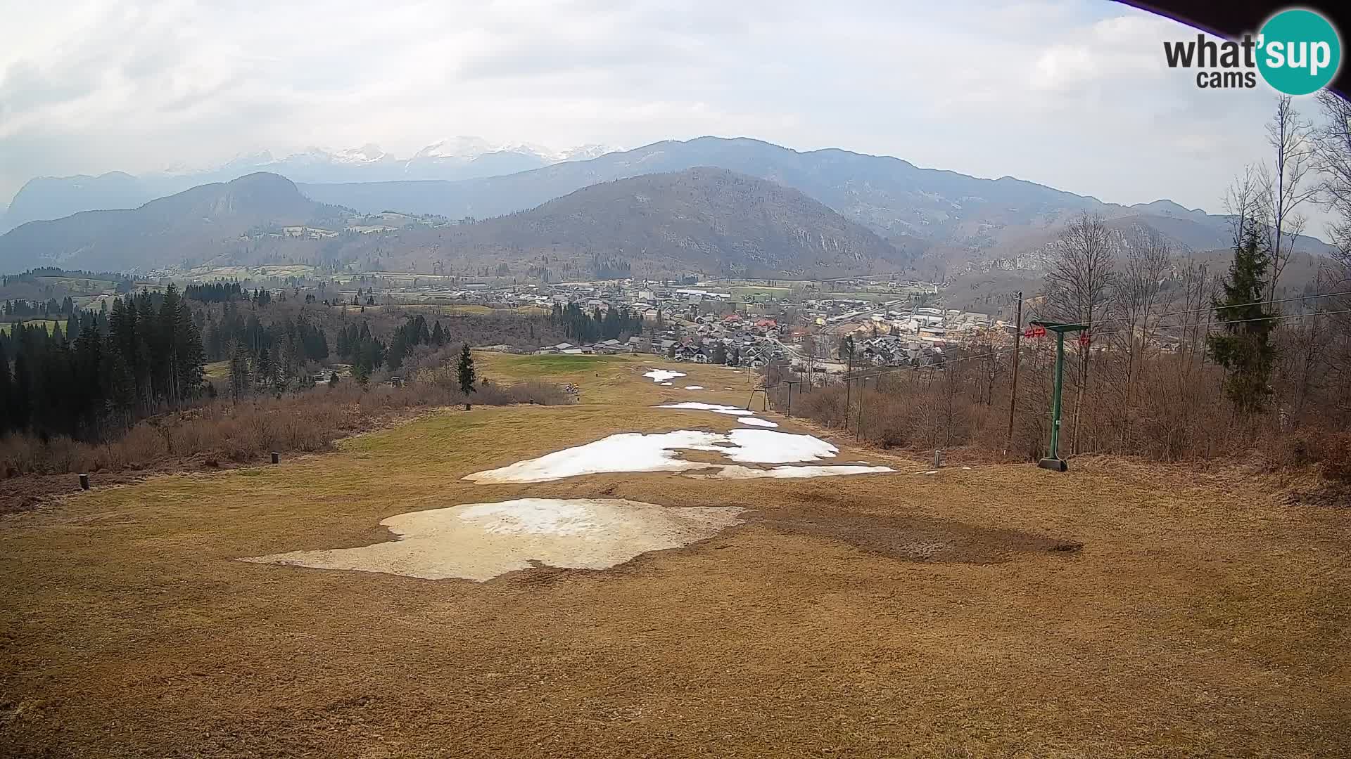 Webcam Bohinjska Bistrica – Vista live dalla stazione sciistica Kozji Hrbet