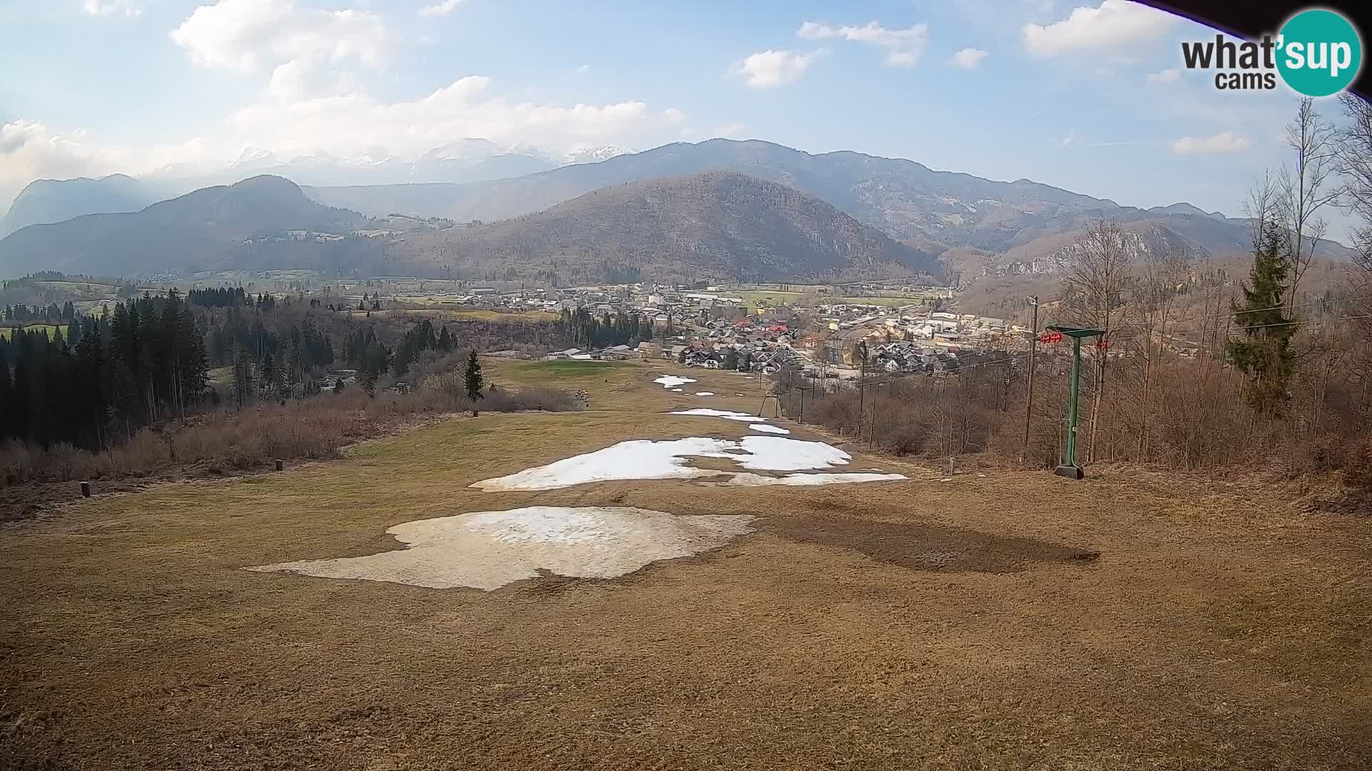 Webcam Bohinjska Bistrica – Vue en direct depuis la station de ski Kozji Hrbet