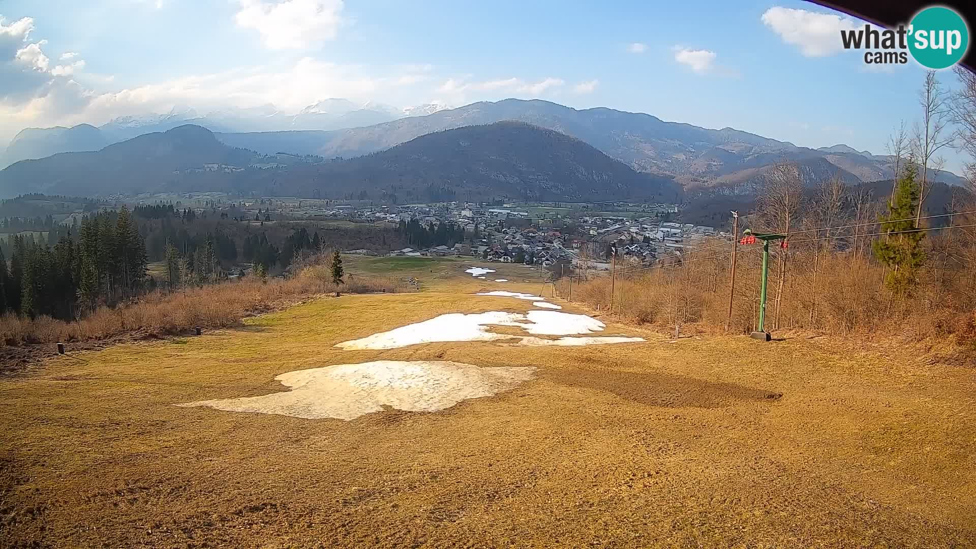 Webcam Bohinjska Bistrica – Live View from Kozji Hrbet Ski Station