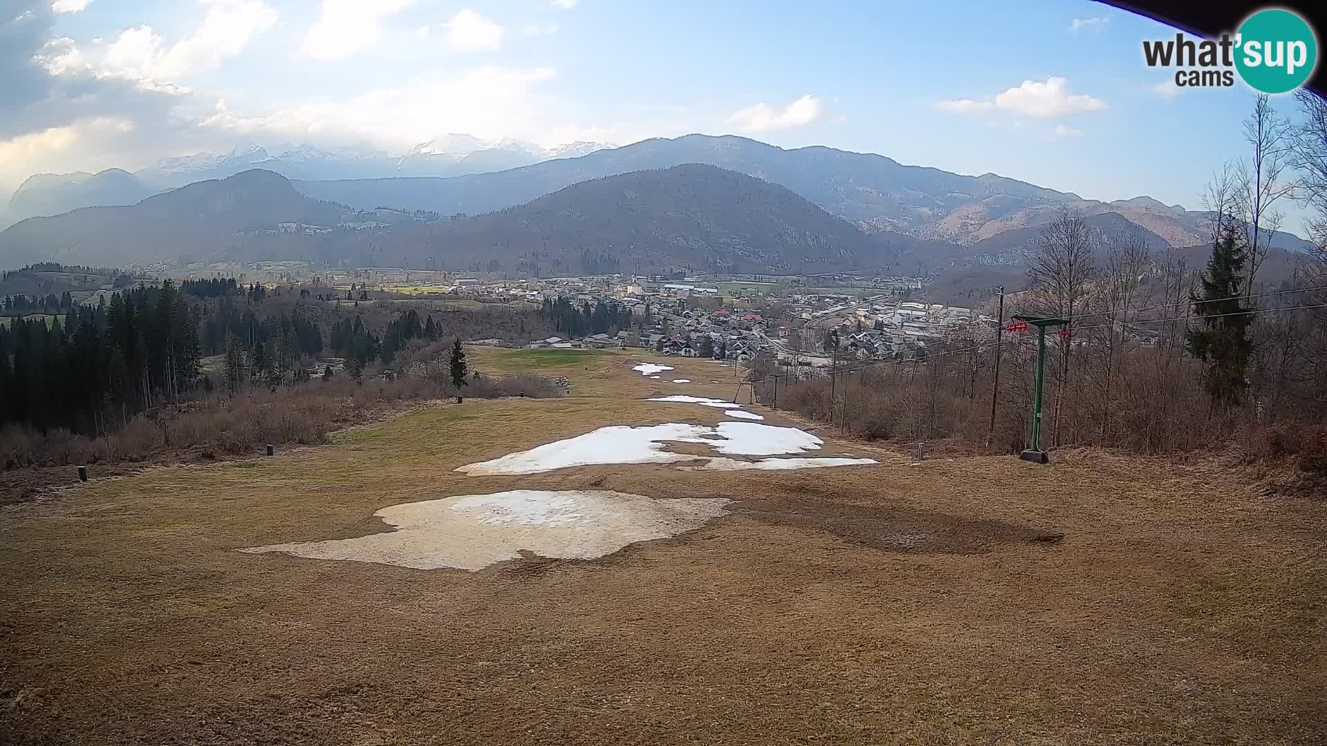 Webcam Bohinjska Bistrica – Vista live dalla stazione sciistica Kozji Hrbet