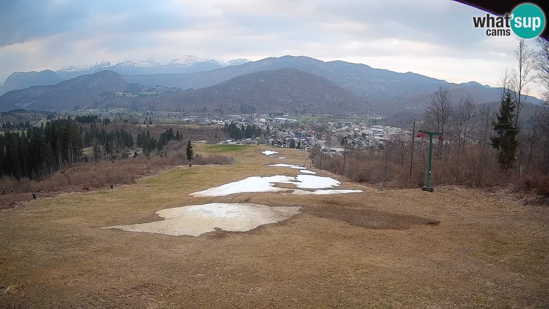 Cámara en vivo Bohinjska Bistrica – Vista en directo desde la estación de esquí Kozji Hrbet