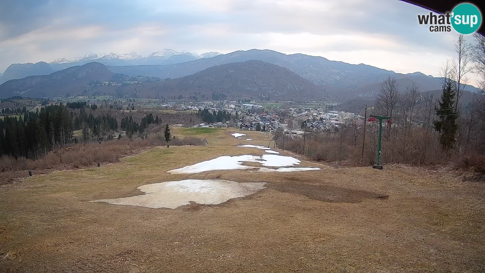Webcam Bohinjska Bistrica – Vista live dalla stazione sciistica Kozji Hrbet