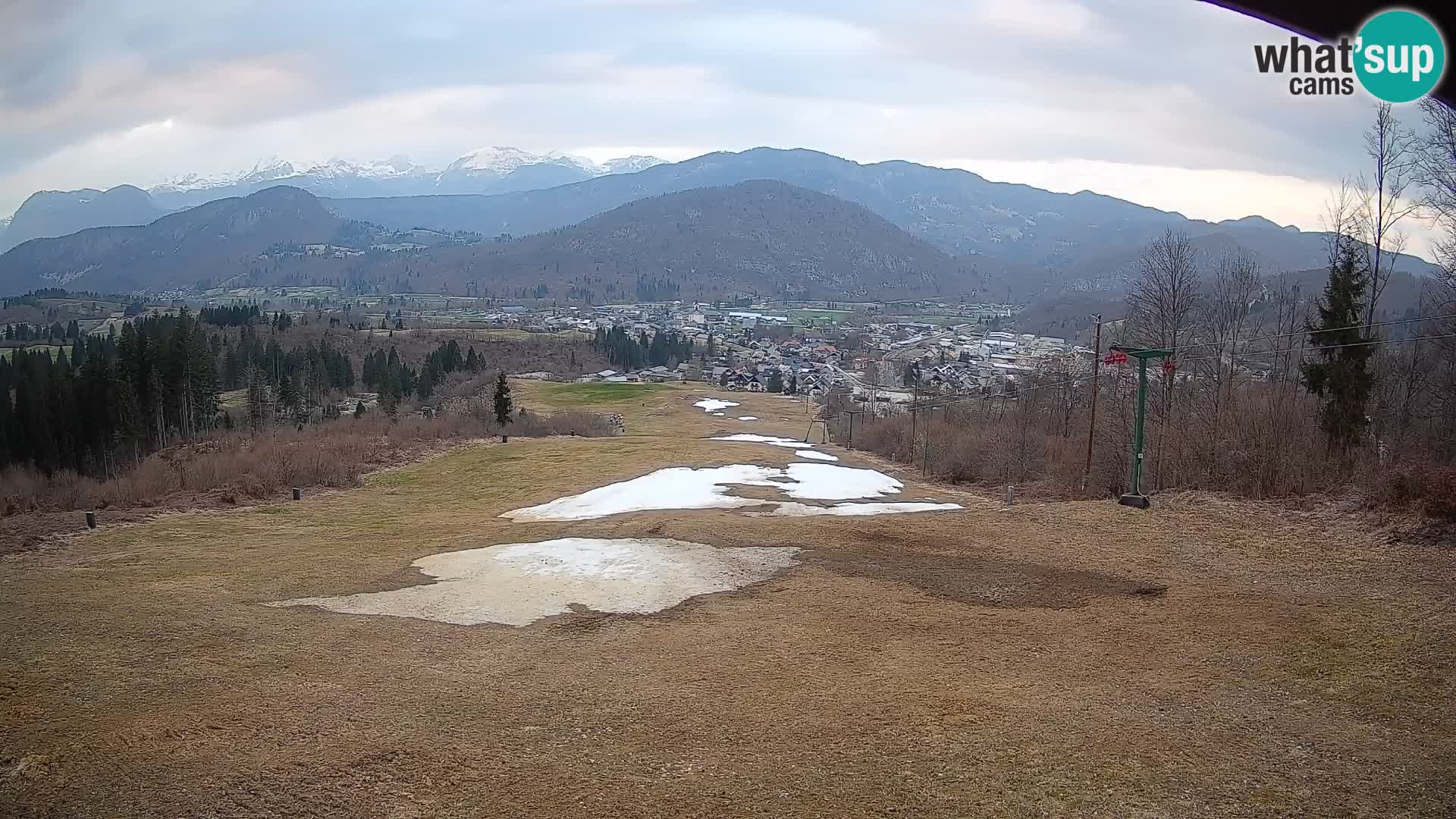Webcam Bohinjska Bistrica – Vista live dalla stazione sciistica Kozji Hrbet