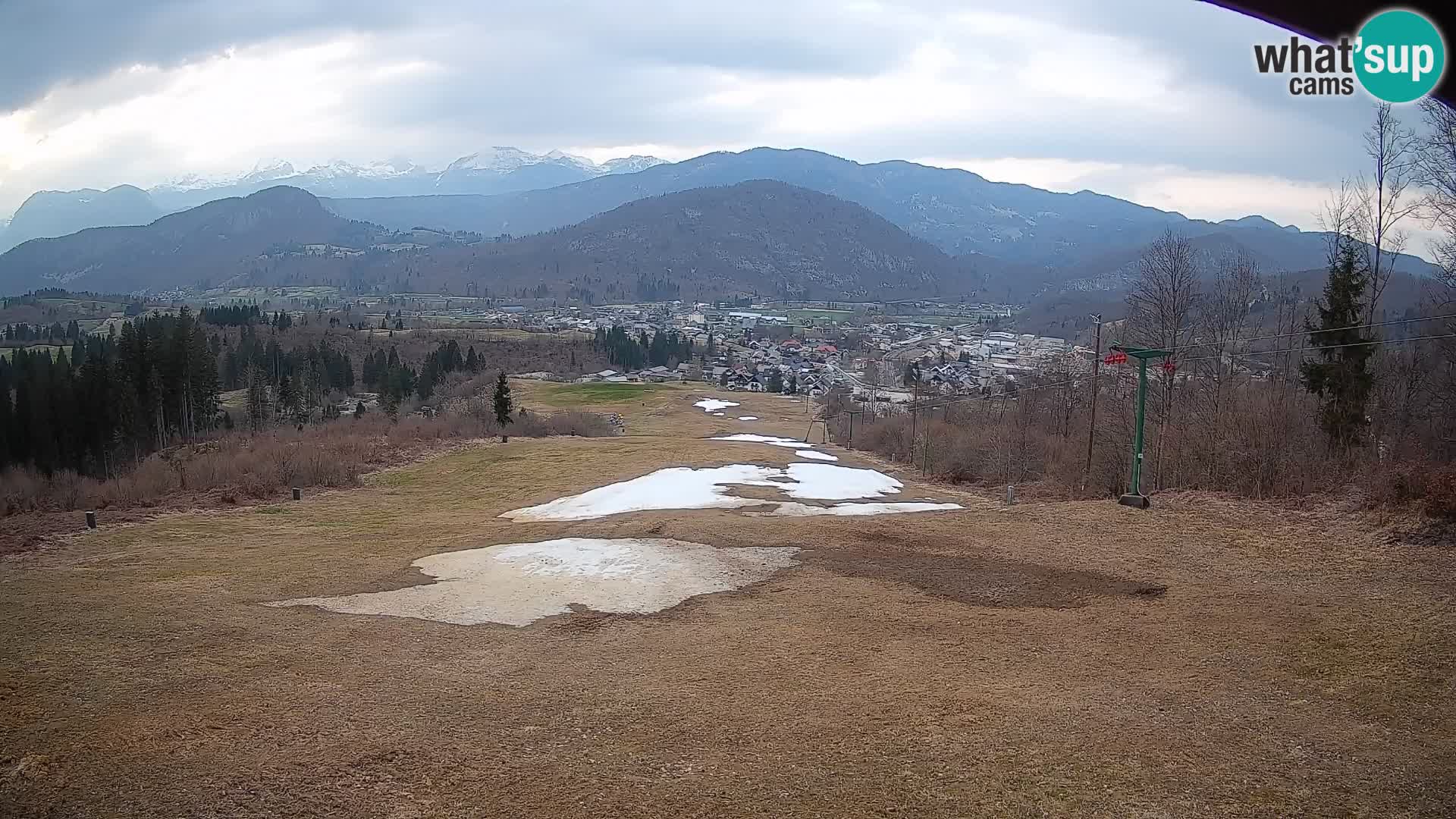 Webcam Bohinjska Bistrica – Live View from Kozji Hrbet Ski Station