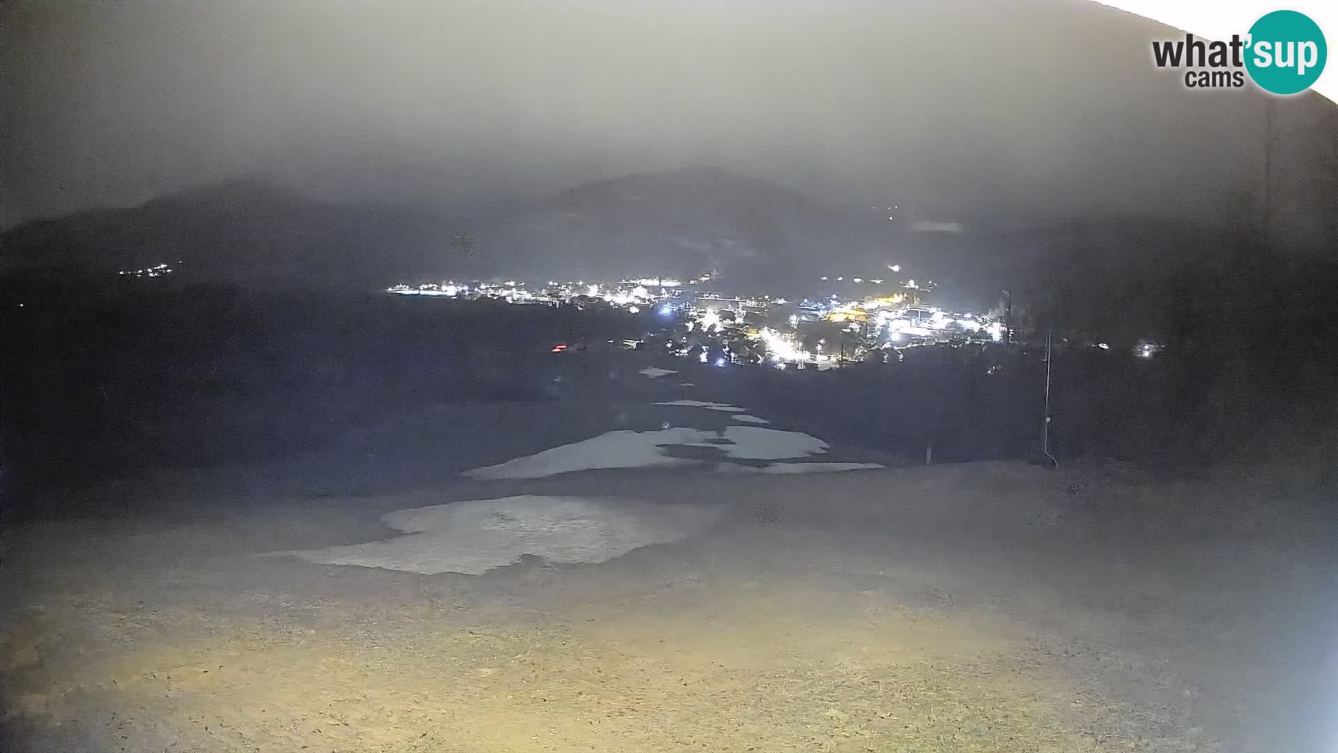 Spletna kamera Bohinjska Bistrica – Pogled v živo s smučišča Kozji Hrbet