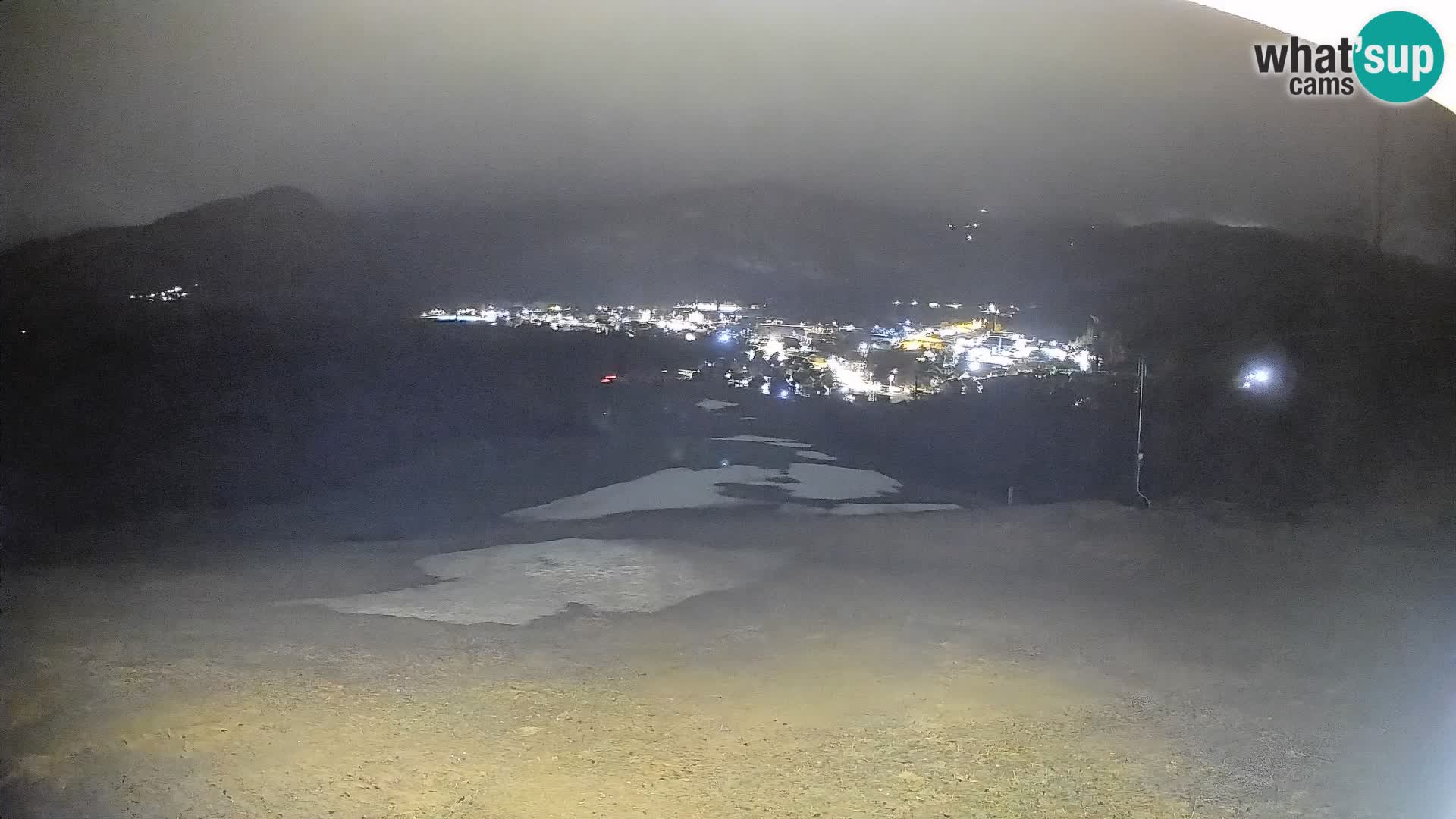 Spletna kamera Bohinjska Bistrica – Pogled v živo s smučišča Kozji Hrbet