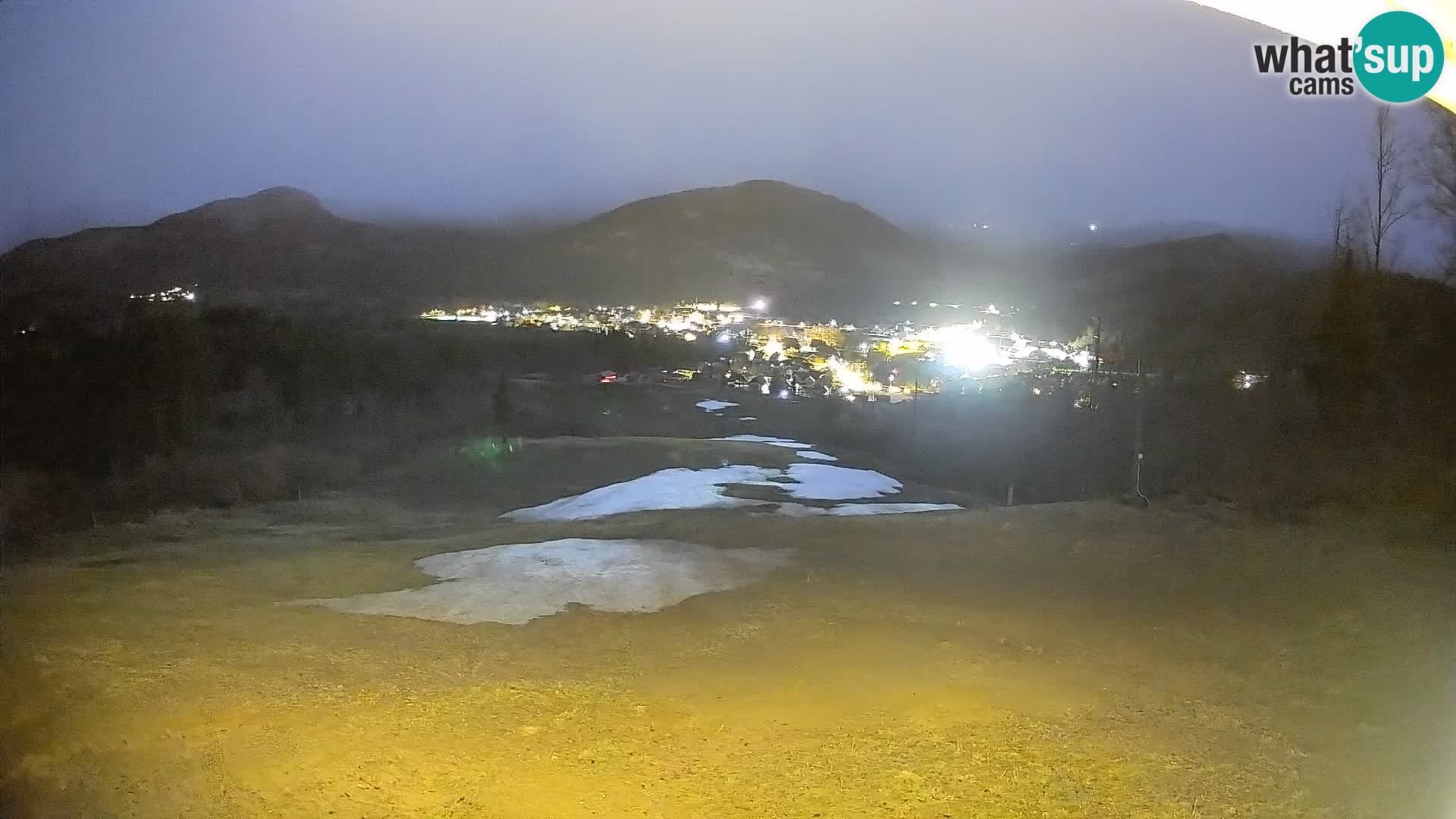 Webcam Bohinjska Bistrica – Vista live dalla stazione sciistica Kozji Hrbet