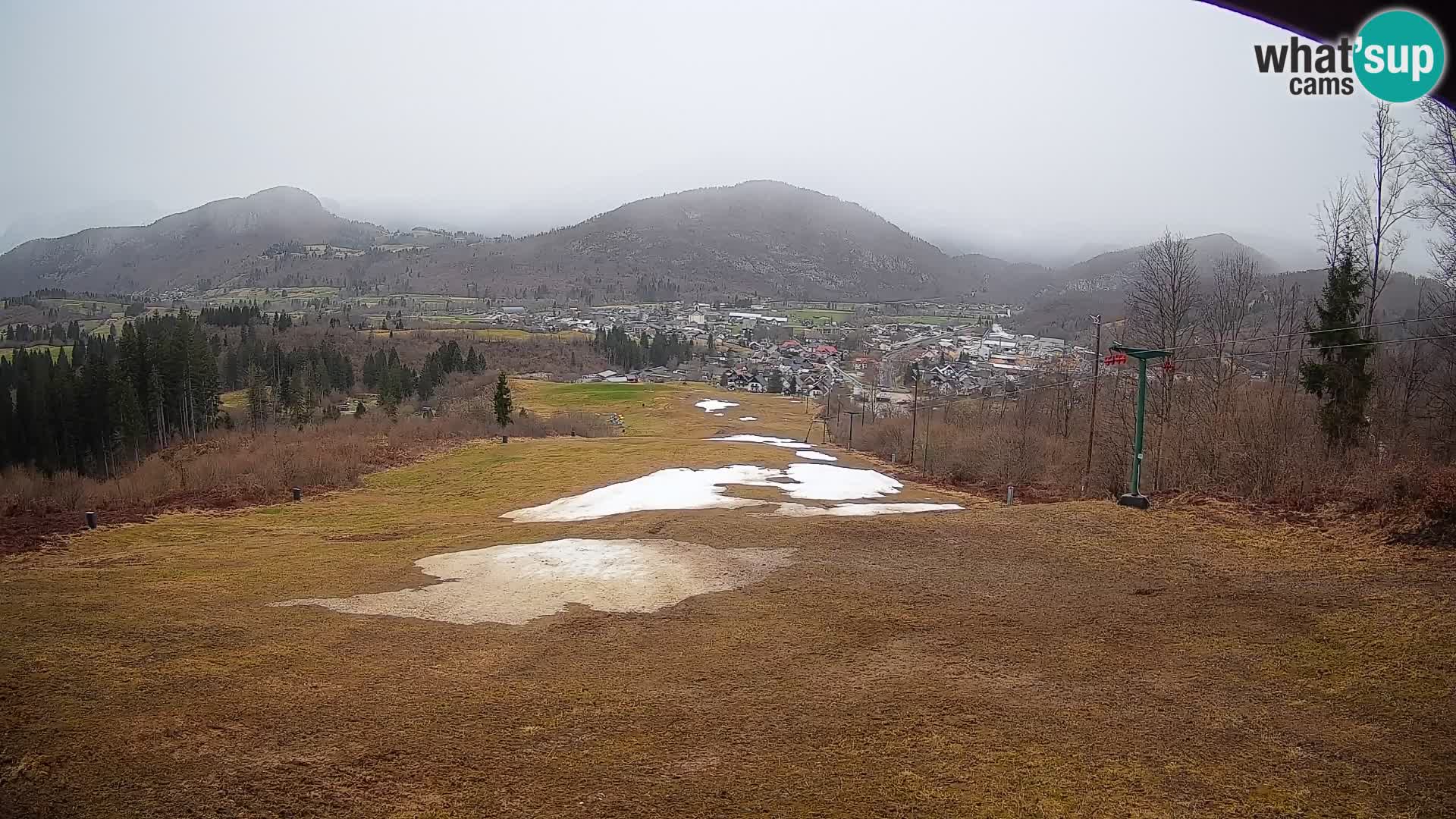 Webcam Bohinjska Bistrica – Live View from Kozji Hrbet Ski Station