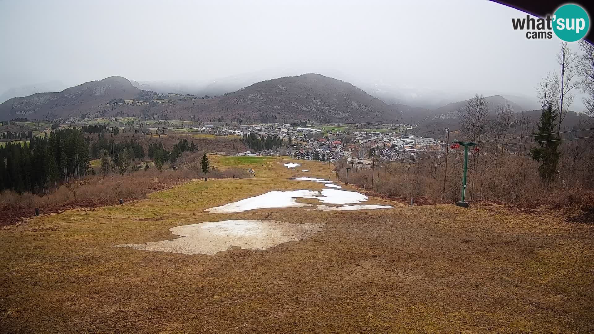 Webcam Bohinjska Bistrica – Live View from Kozji Hrbet Ski Station