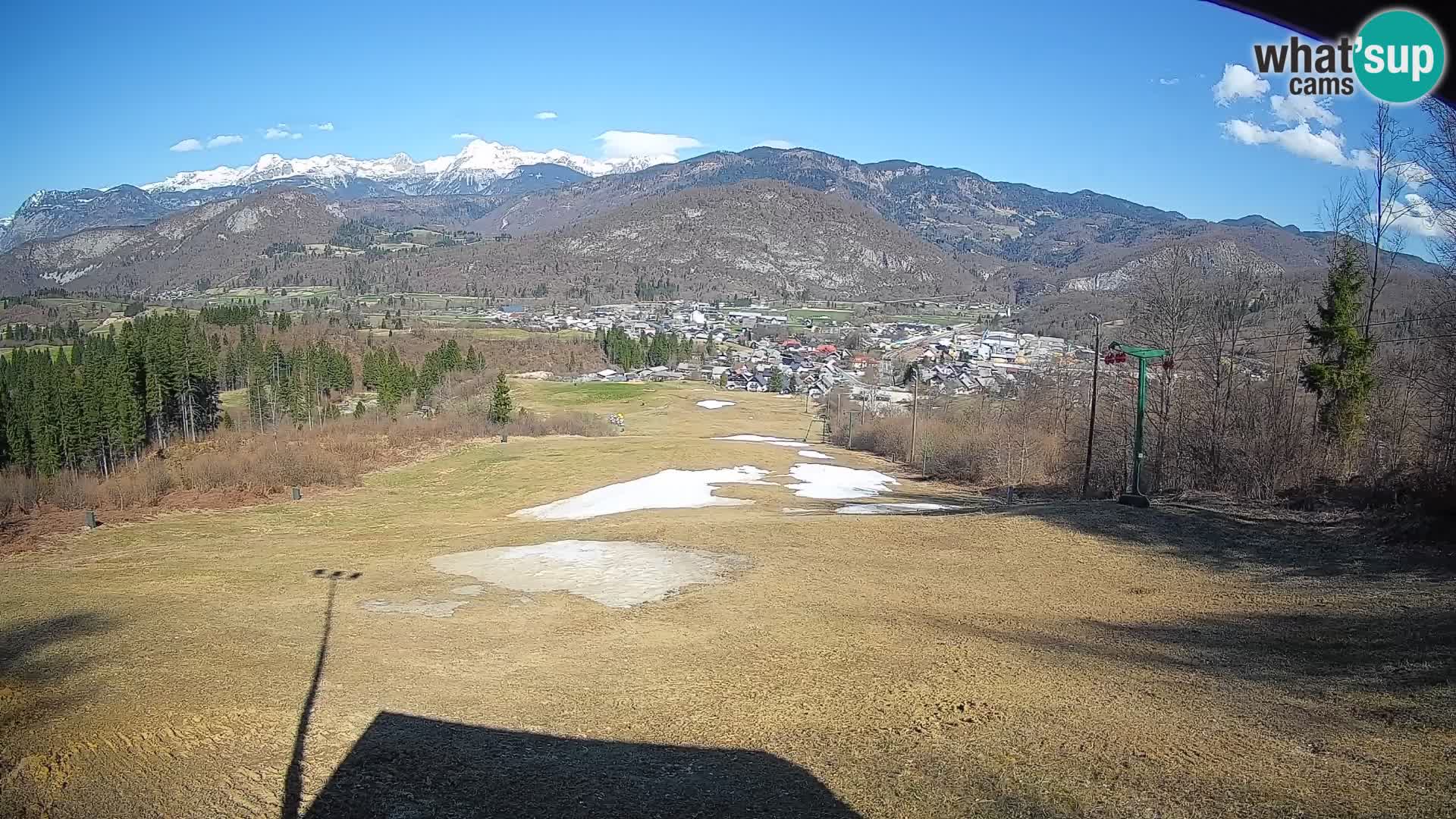 Webcam Bohinjska Bistrica – Vista live dalla stazione sciistica Kozji Hrbet