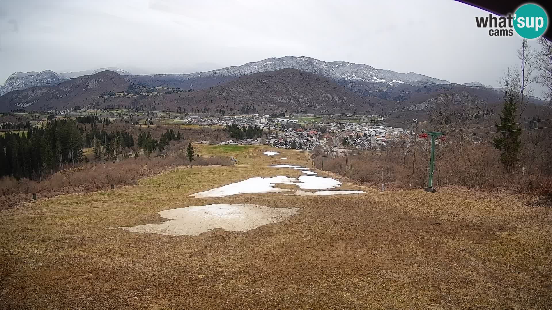 Webcam Bohinjska Bistrica – Live View from Kozji Hrbet Ski Station