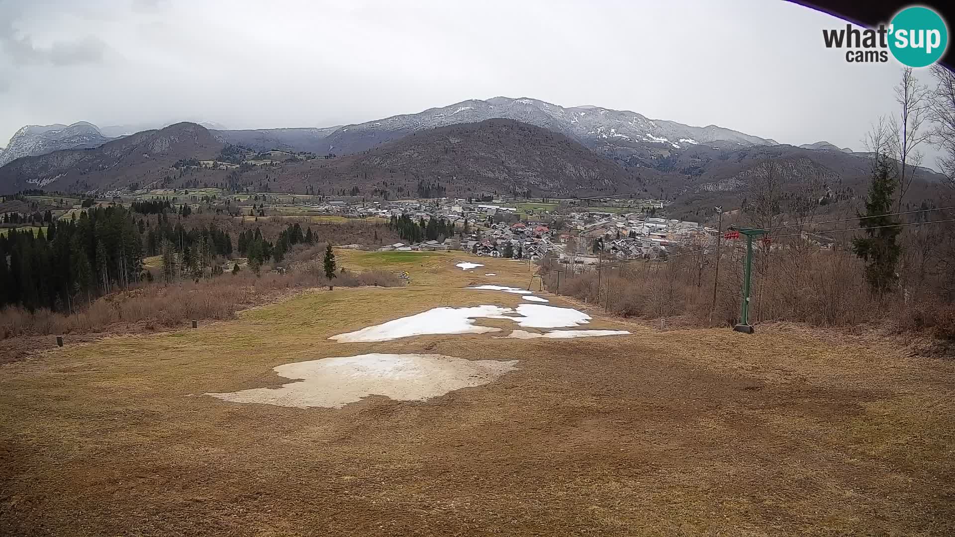 Webcam Bohinjska Bistrica – Live View from Kozji Hrbet Ski Station