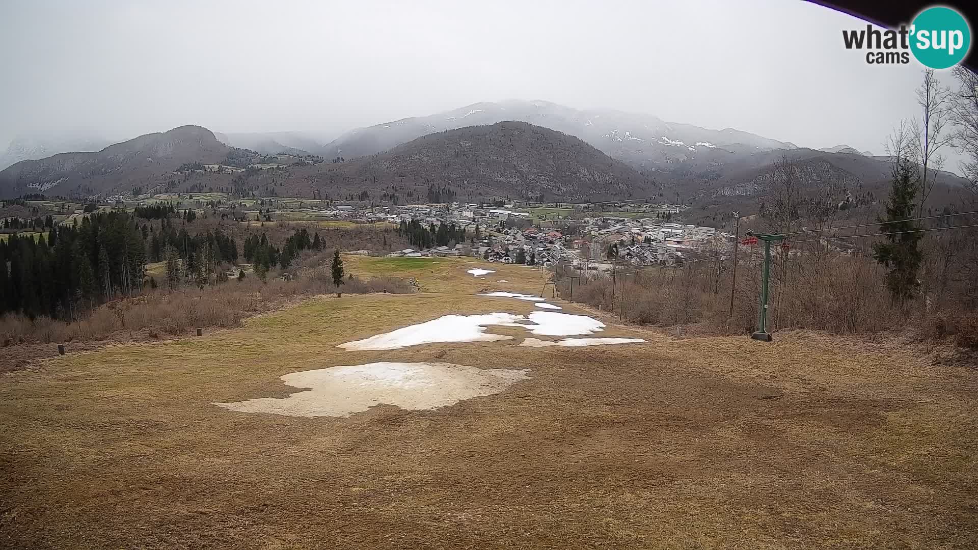 Webcam Bohinjska Bistrica – Live View from Kozji Hrbet Ski Station