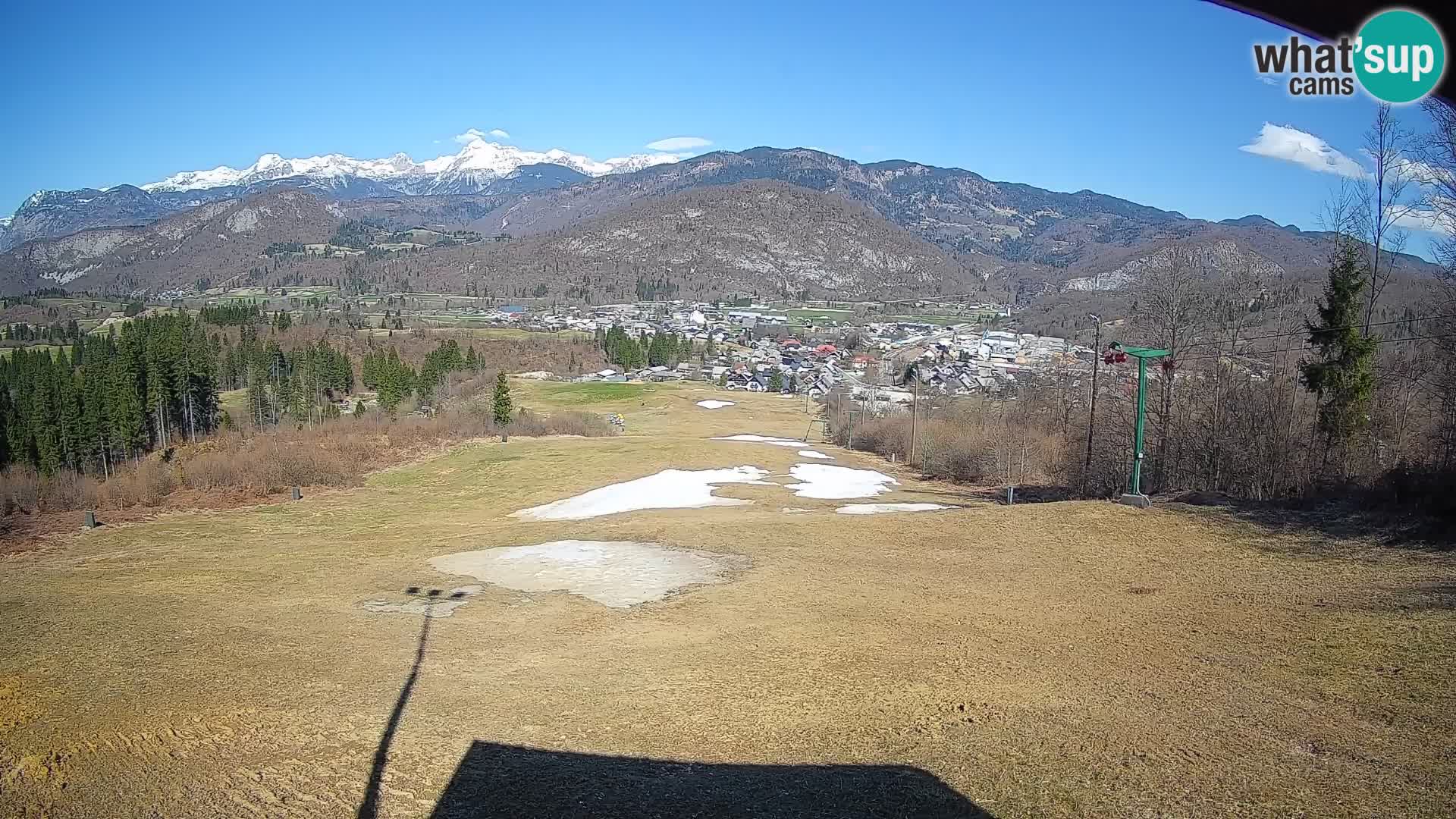 Webcam Bohinjska Bistrica – Live View from Kozji Hrbet Ski Station