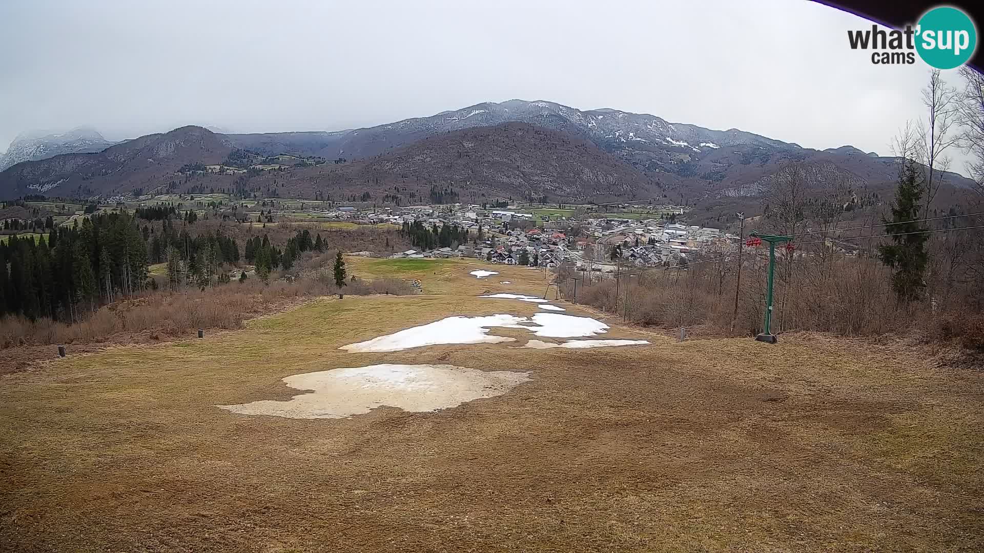 Webcam Bohinjska Bistrica – Vue en direct depuis la station de ski Kozji Hrbet
