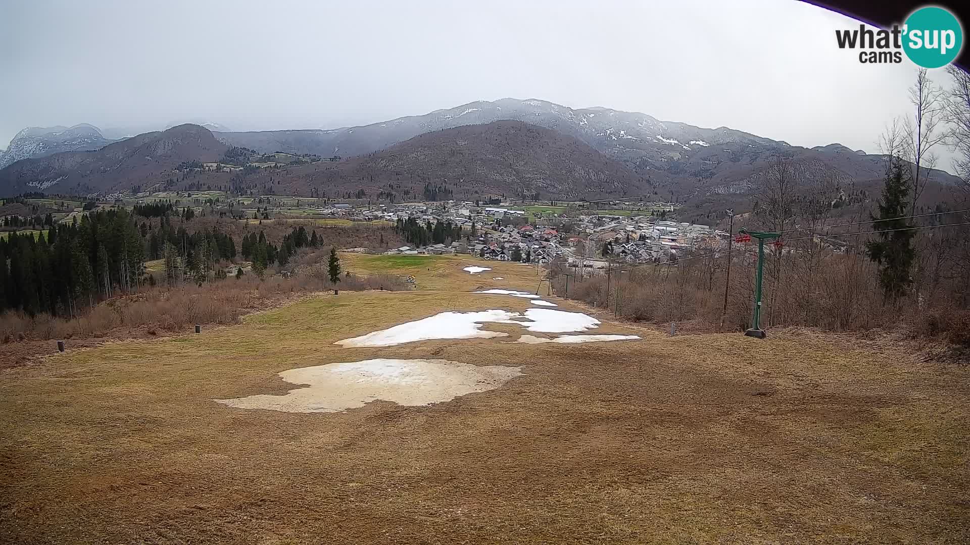 Webcam Bohinjska Bistrica – Live View from Kozji Hrbet Ski Station