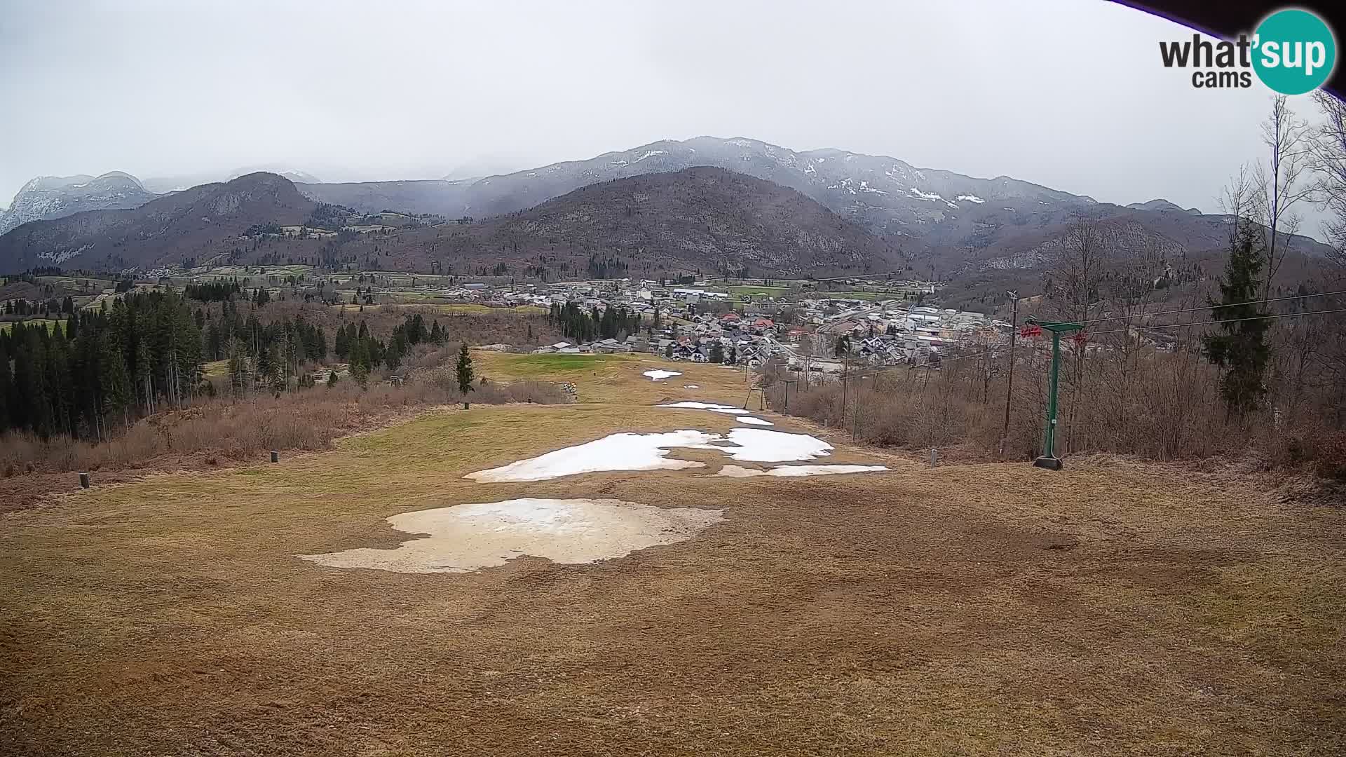 Webcam Bohinjska Bistrica – Live View from Kozji Hrbet Ski Station
