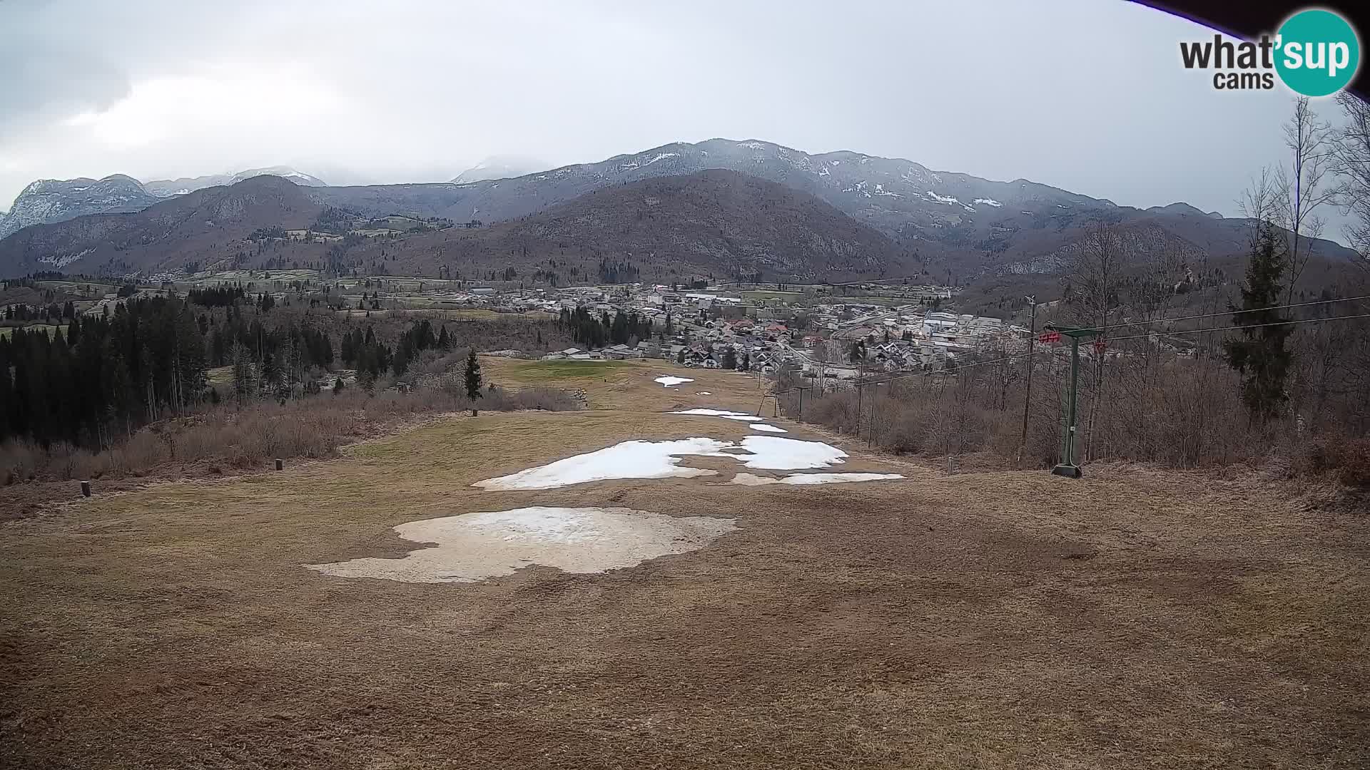 Webcam Bohinjska Bistrica – Vue en direct depuis la station de ski Kozji Hrbet