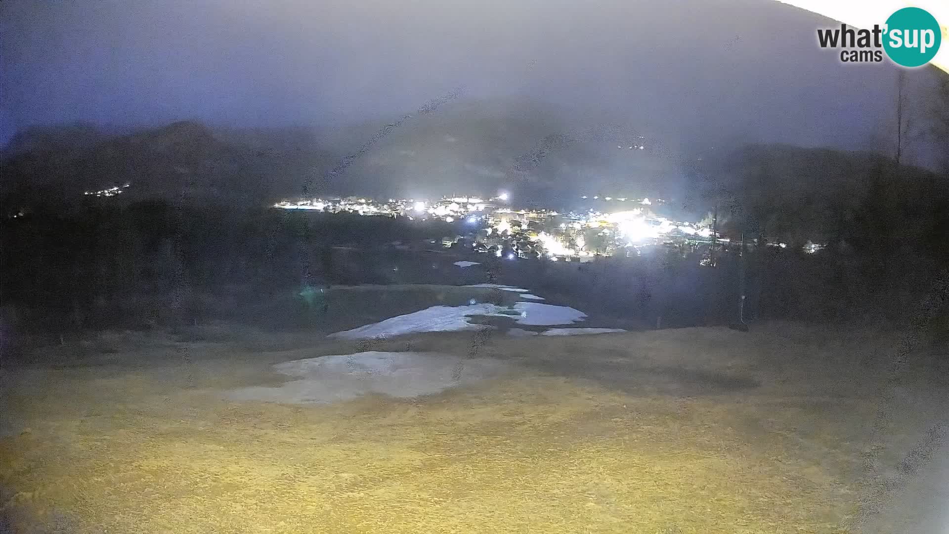 Spletna kamera Bohinjska Bistrica – Pogled v živo s smučišča Kozji Hrbet