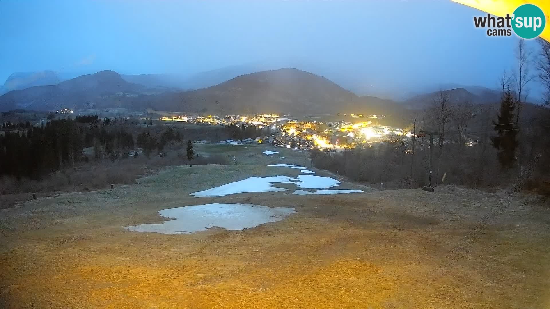 Webcam Bohinjska Bistrica – Vista live dalla stazione sciistica Kozji Hrbet