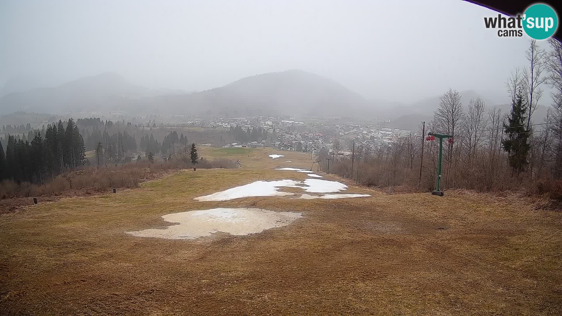 Webcam Bohinjska Bistrica – Live View from Kozji Hrbet Ski Station