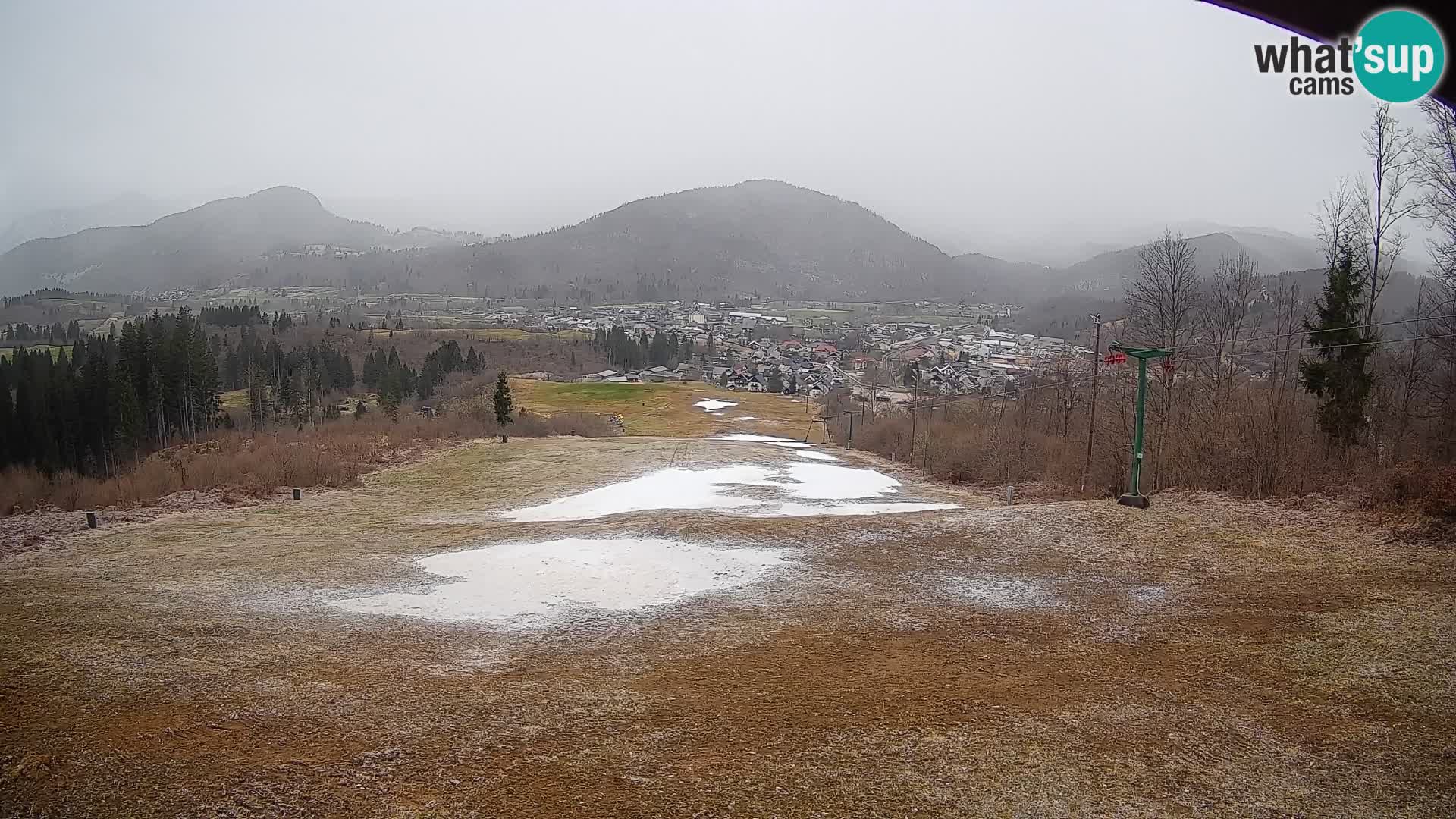 Webcam Bohinjska Bistrica – Vista live dalla stazione sciistica Kozji Hrbet