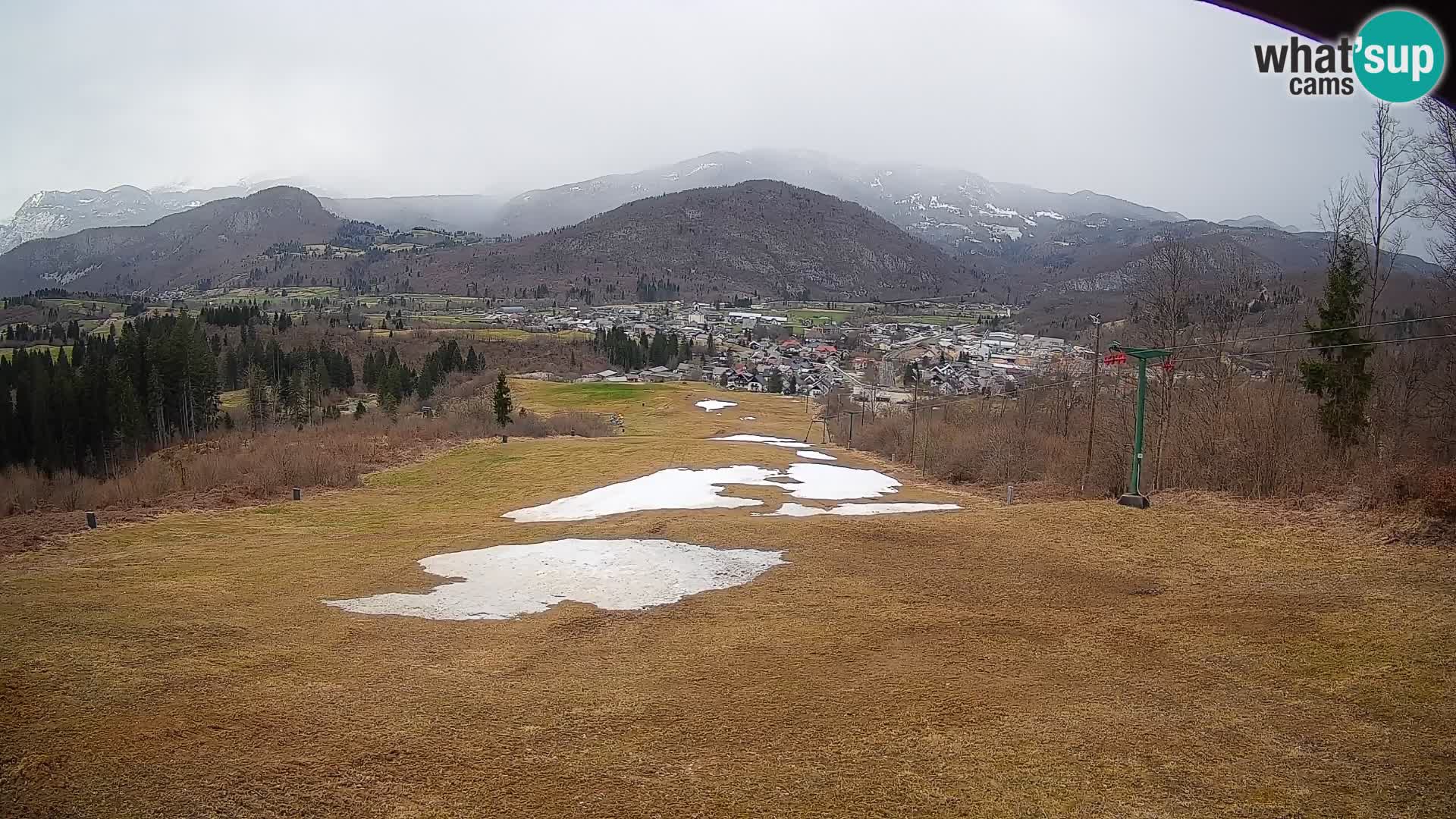 Webcam Bohinjska Bistrica – Live View from Kozji Hrbet Ski Station