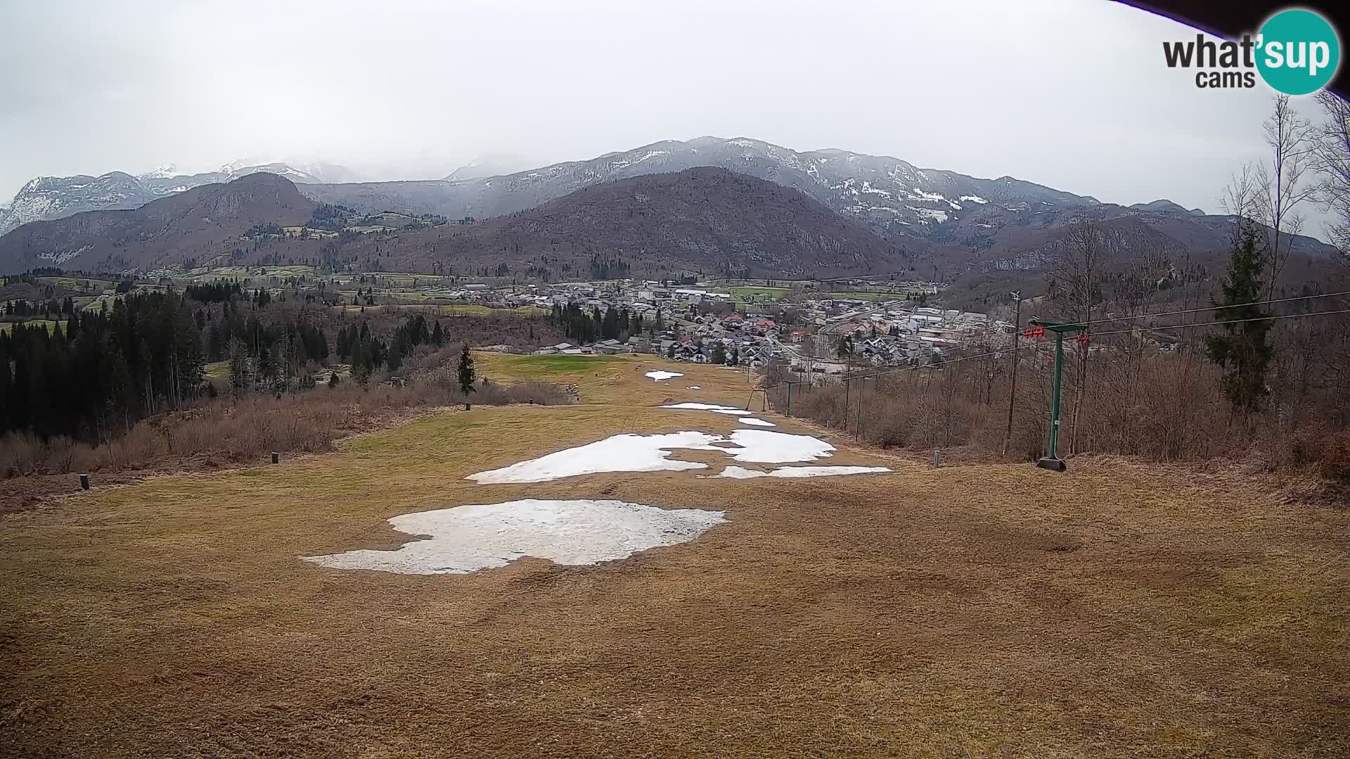 Webcam Bohinjska Bistrica – Live View from Kozji Hrbet Ski Station