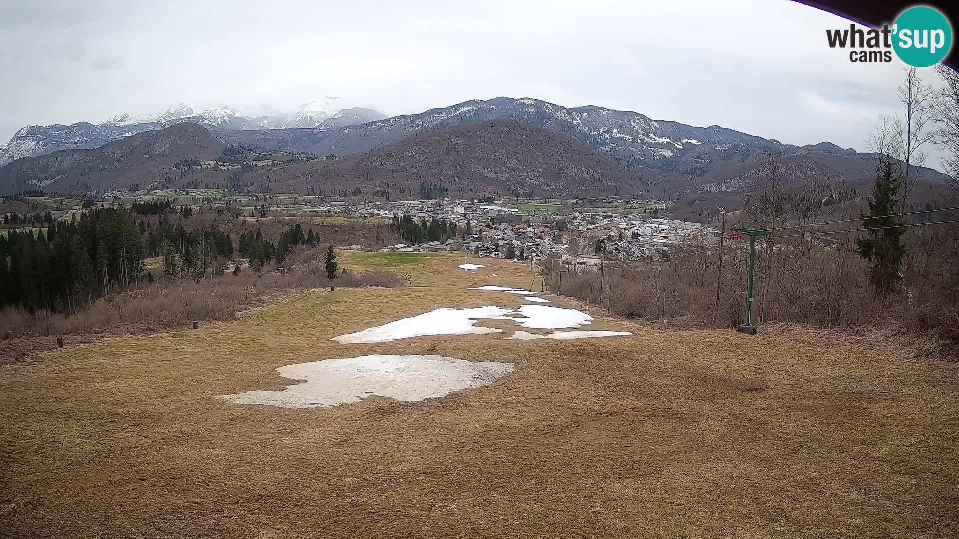 Spletna kamera Bohinjska Bistrica – Pogled v živo s smučišča Kozji Hrbet