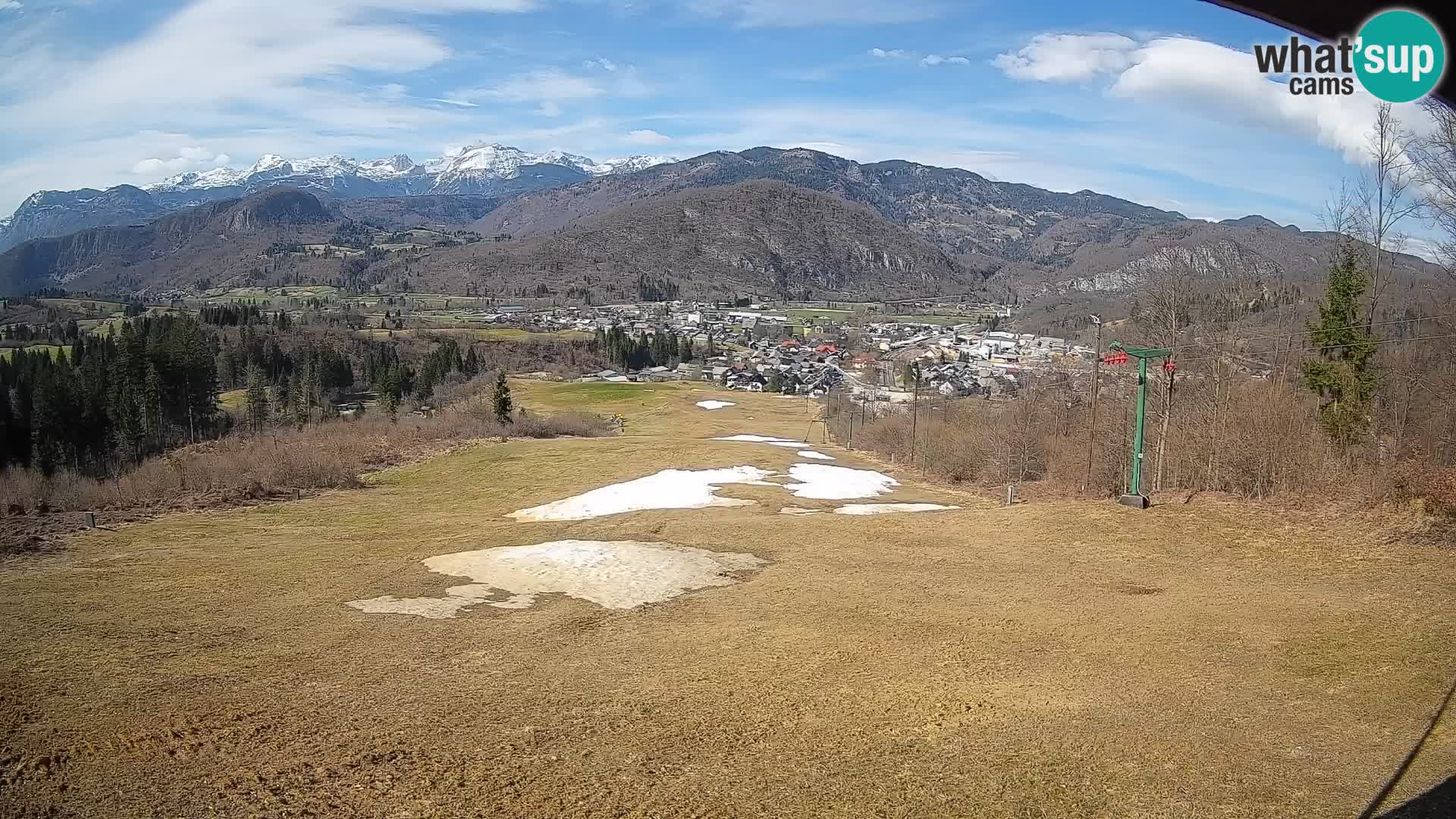 Cámara en vivo Bohinjska Bistrica – Vista en directo desde la estación de esquí Kozji Hrbet