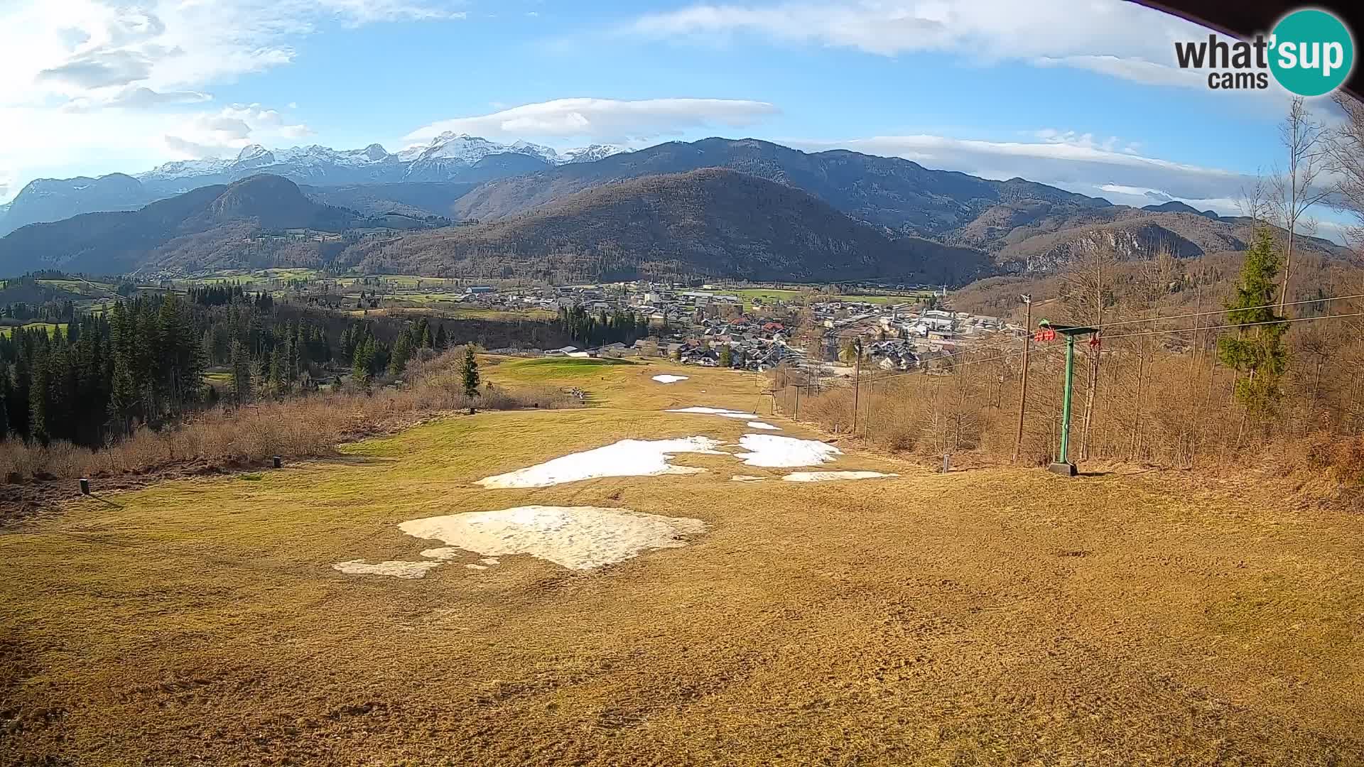 Webcam Bohinjska Bistrica – Live View from Kozji Hrbet Ski Station