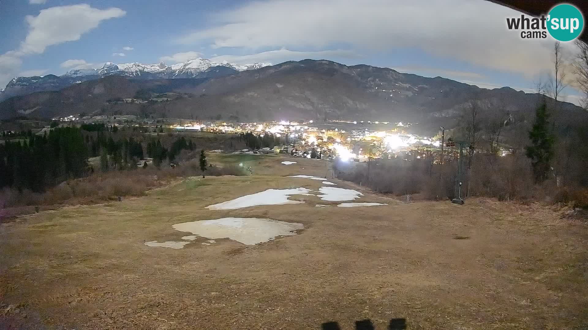 Webcam Bohinjska Bistrica – Vista live dalla stazione sciistica Kozji Hrbet